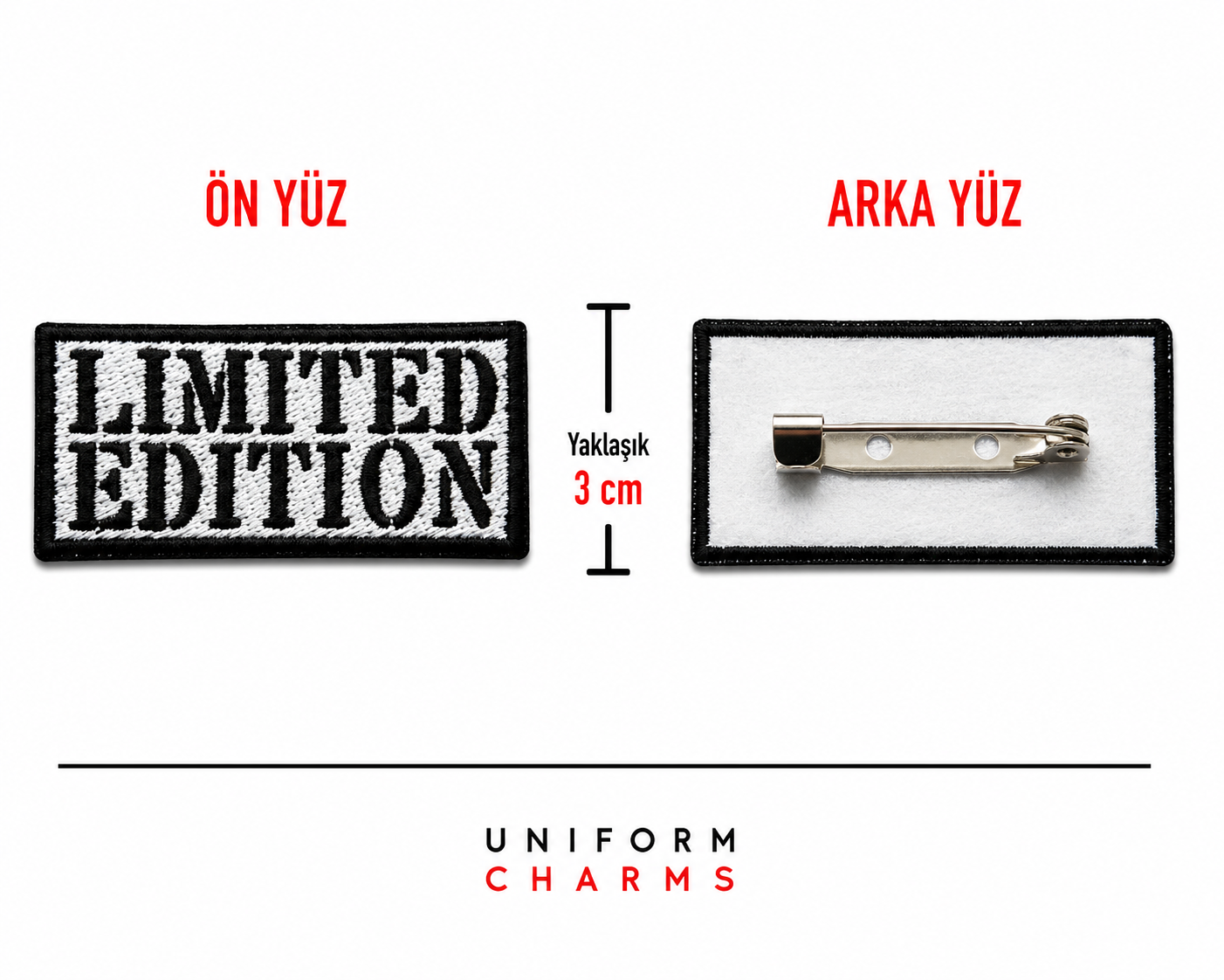 Uniform Charms™ Limited Edition Broş Charm