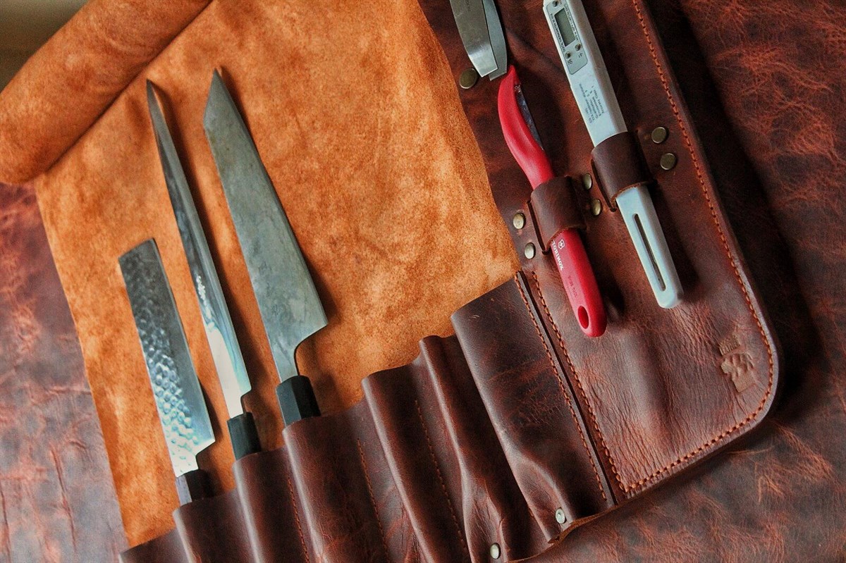 Vodoko Leather Karaköy Bıçak Çantası | Moda mutfakta! | Tasarım Şef  Ceketleri | app-ron.com