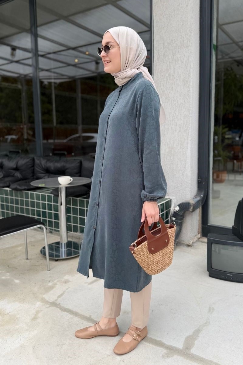 Basic Marakeş Uzun Tunik Adaçayı