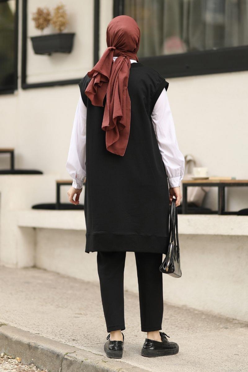 Confort Sweat Süveter Siyah