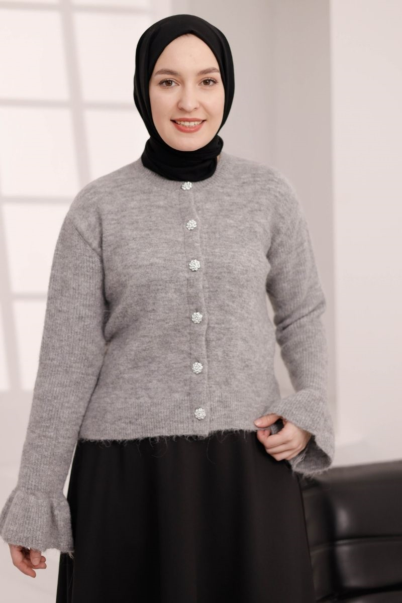 Leydi Triko Gri