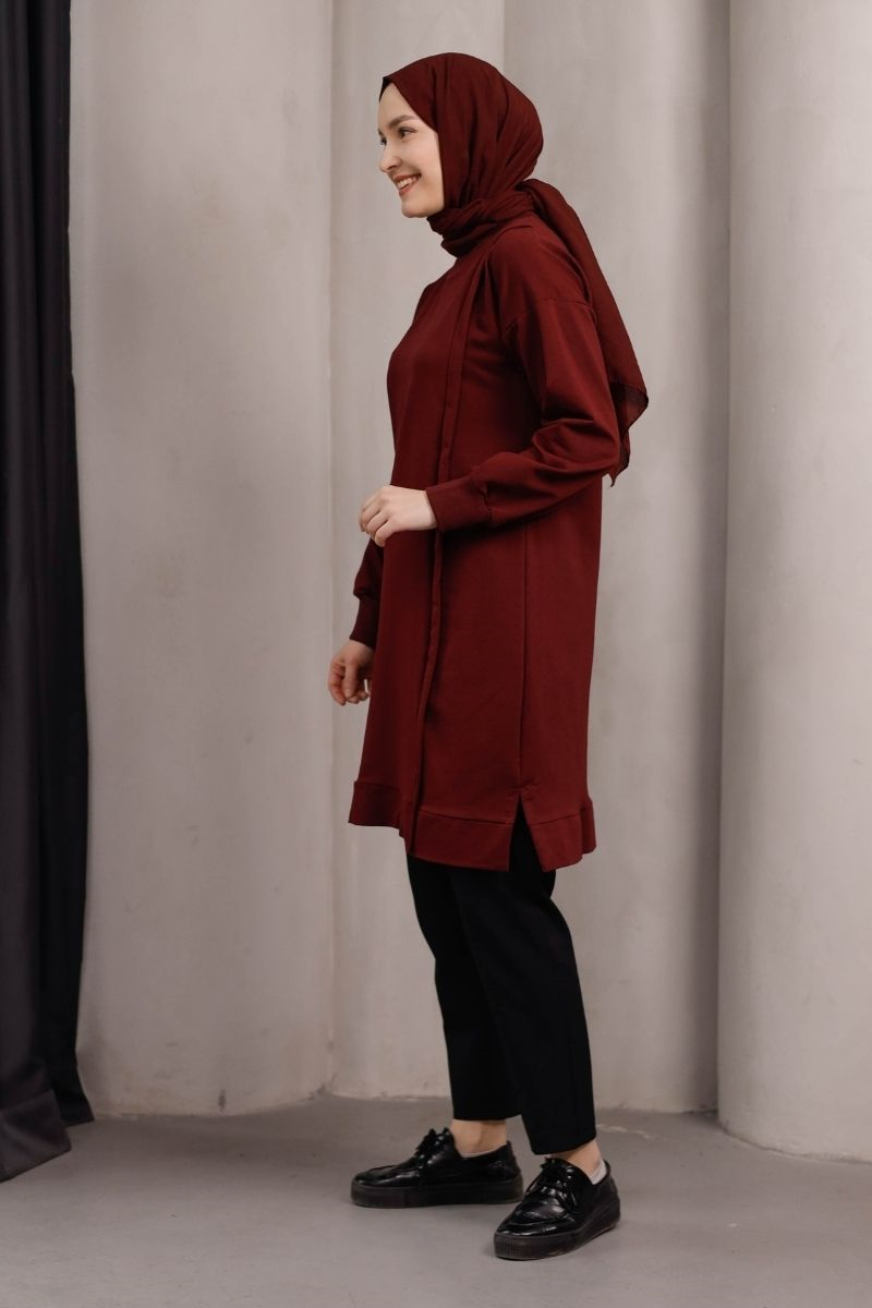 Marin Uzun Sweat Bordo