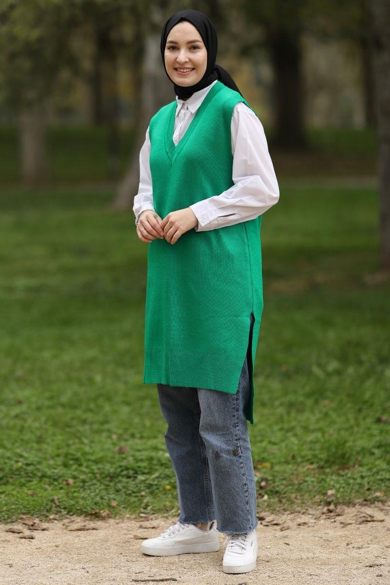 Uzun Triko Süveter Benetton