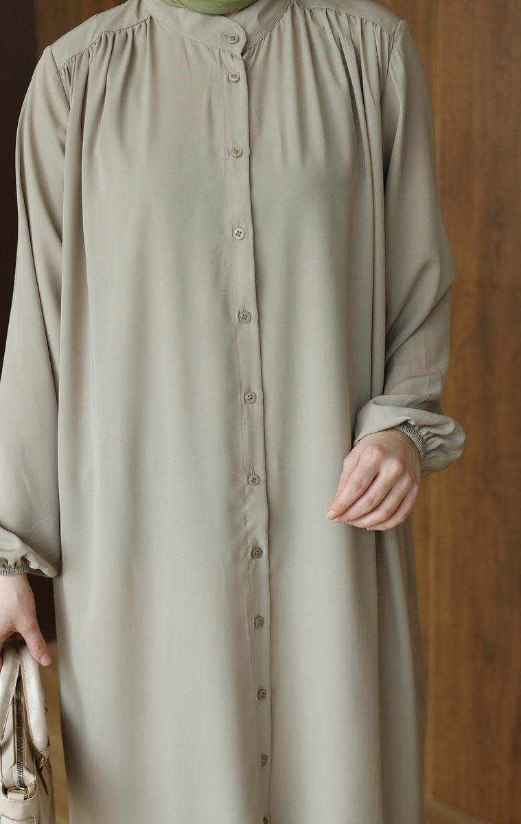 Zarif Medine İpeği Tunik Soft Mint