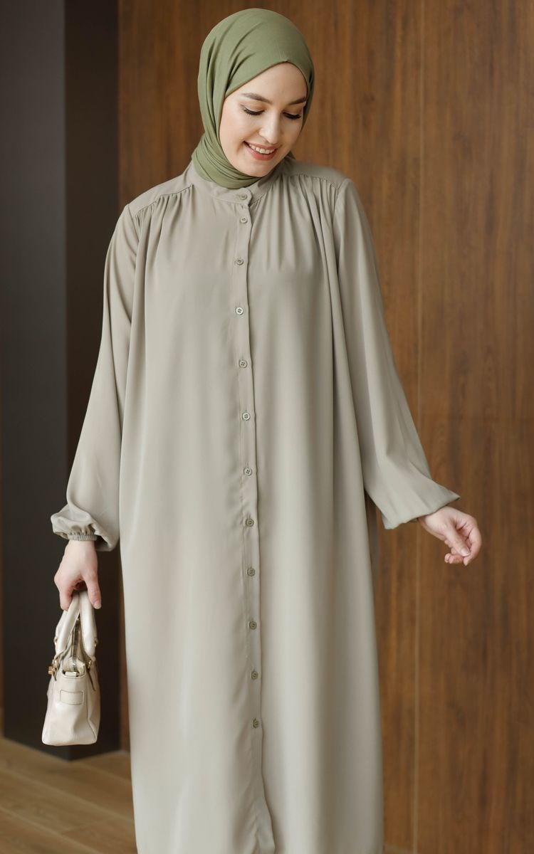 Zarif Medine İpeği Tunik Soft Mint