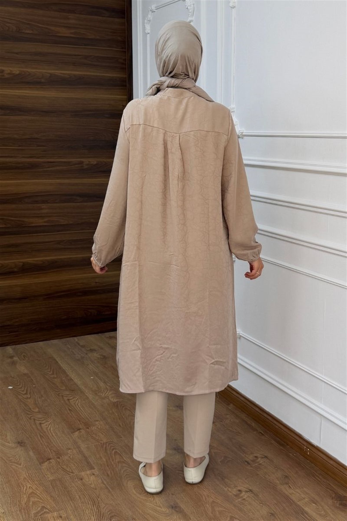 Basic Marakeş Uzun Tunik Vizon