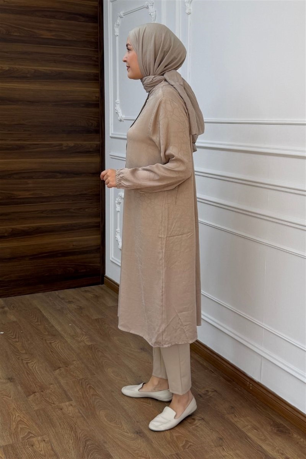 Basic Marakeş Uzun Tunik Vizon