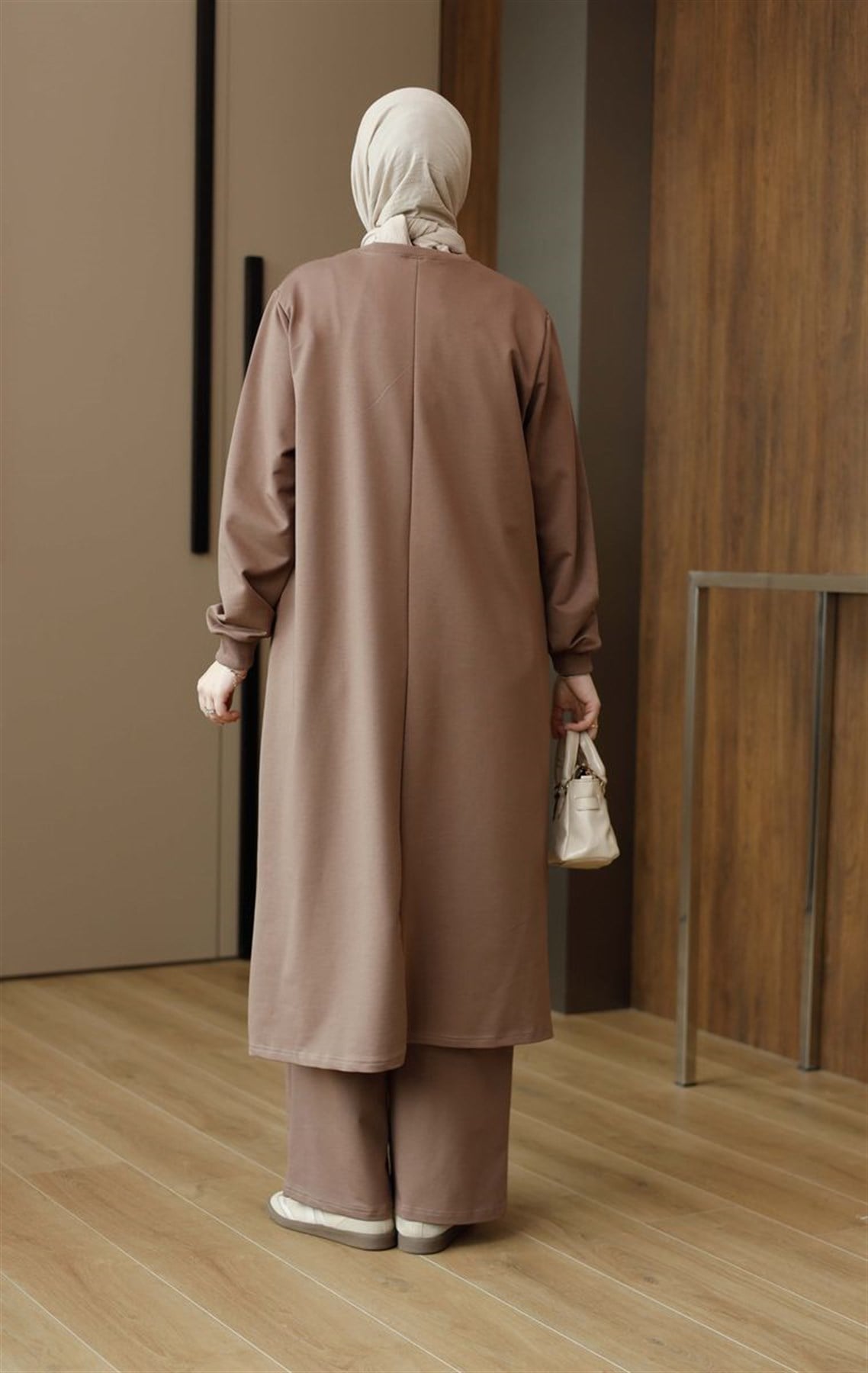 Çımalı 120 cm Uzun Takım Soft Kahve