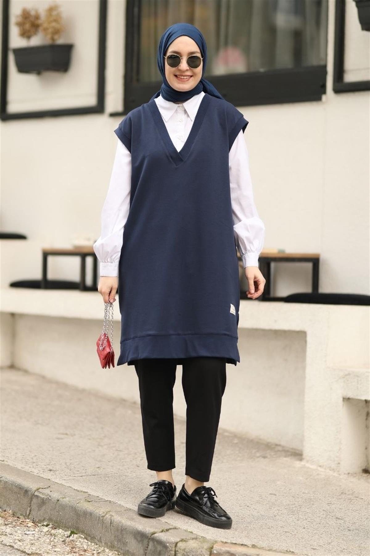 Confort Sweat Süveter Lacivert