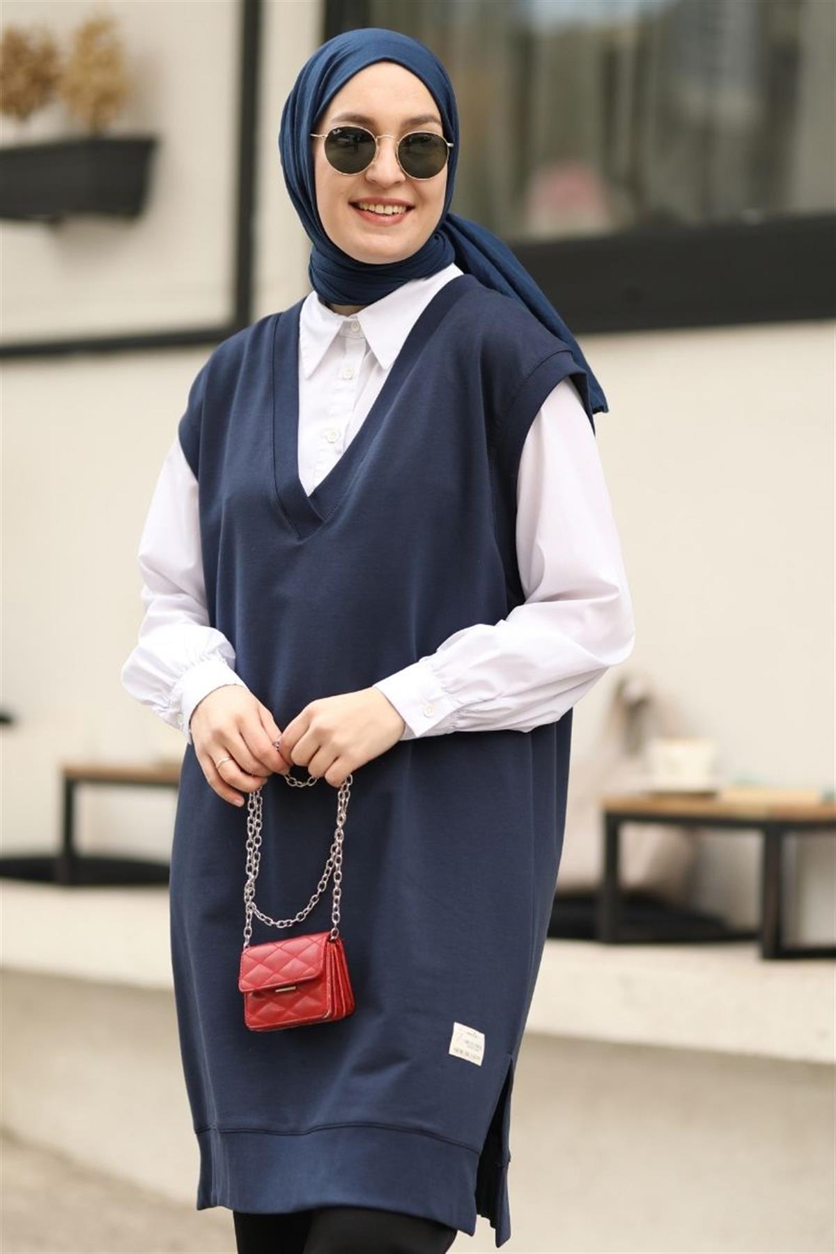 Confort Sweat Süveter Lacivert