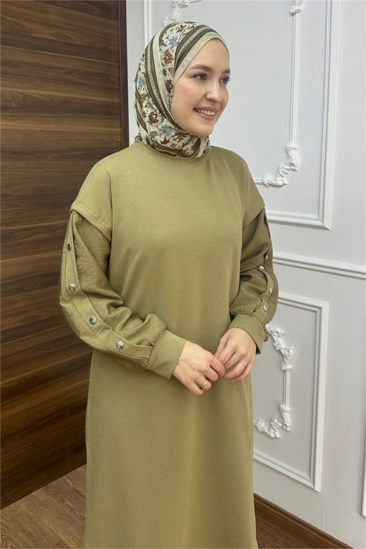Lavin Çıtçıt Detaylı Sweat Defne