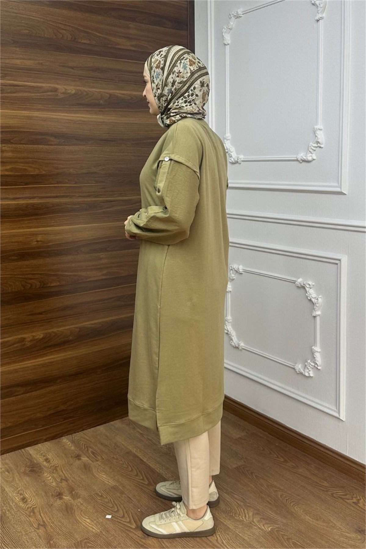 Lavin Çıtçıt Detaylı Sweat Defne
