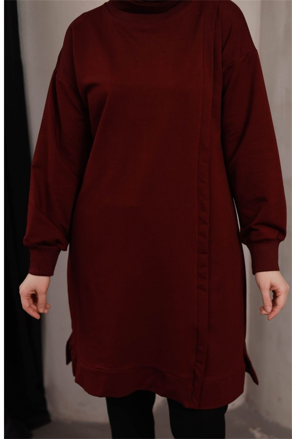 Marin Uzun Sweat Bordo