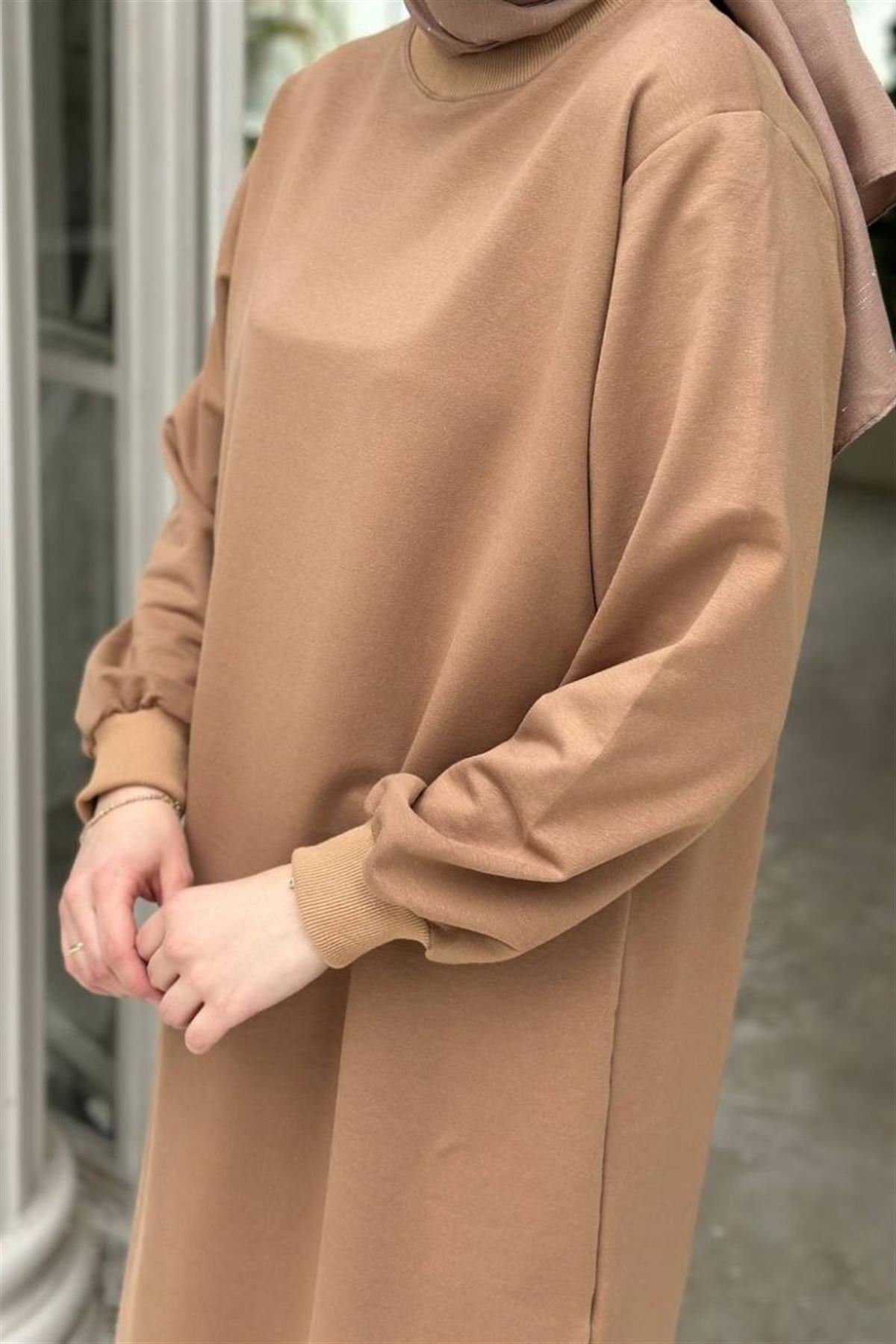 Neva 110 Cm Sweat Tunik Camel