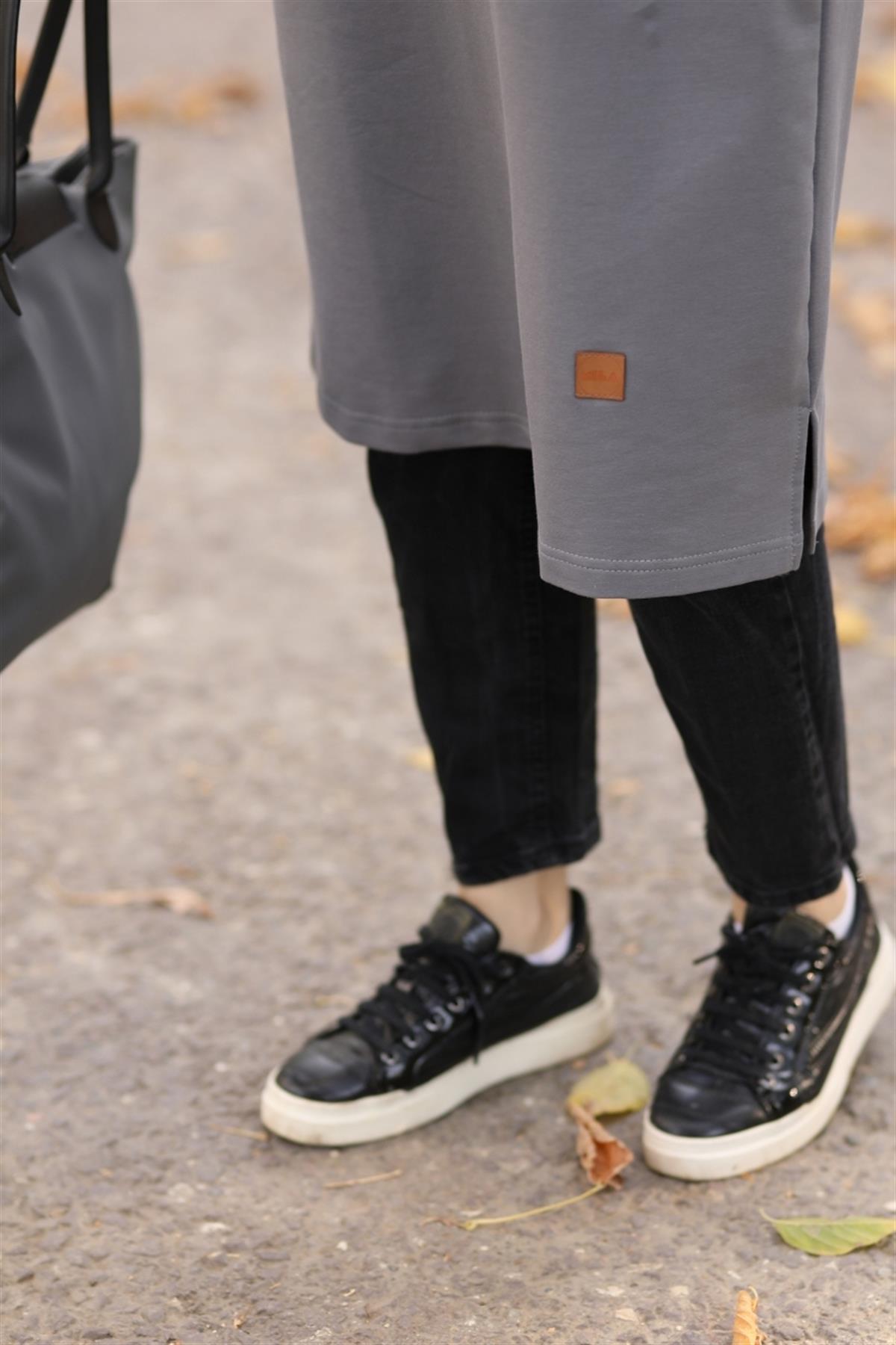 Neva 110 Cm Sweat Tunik Gri