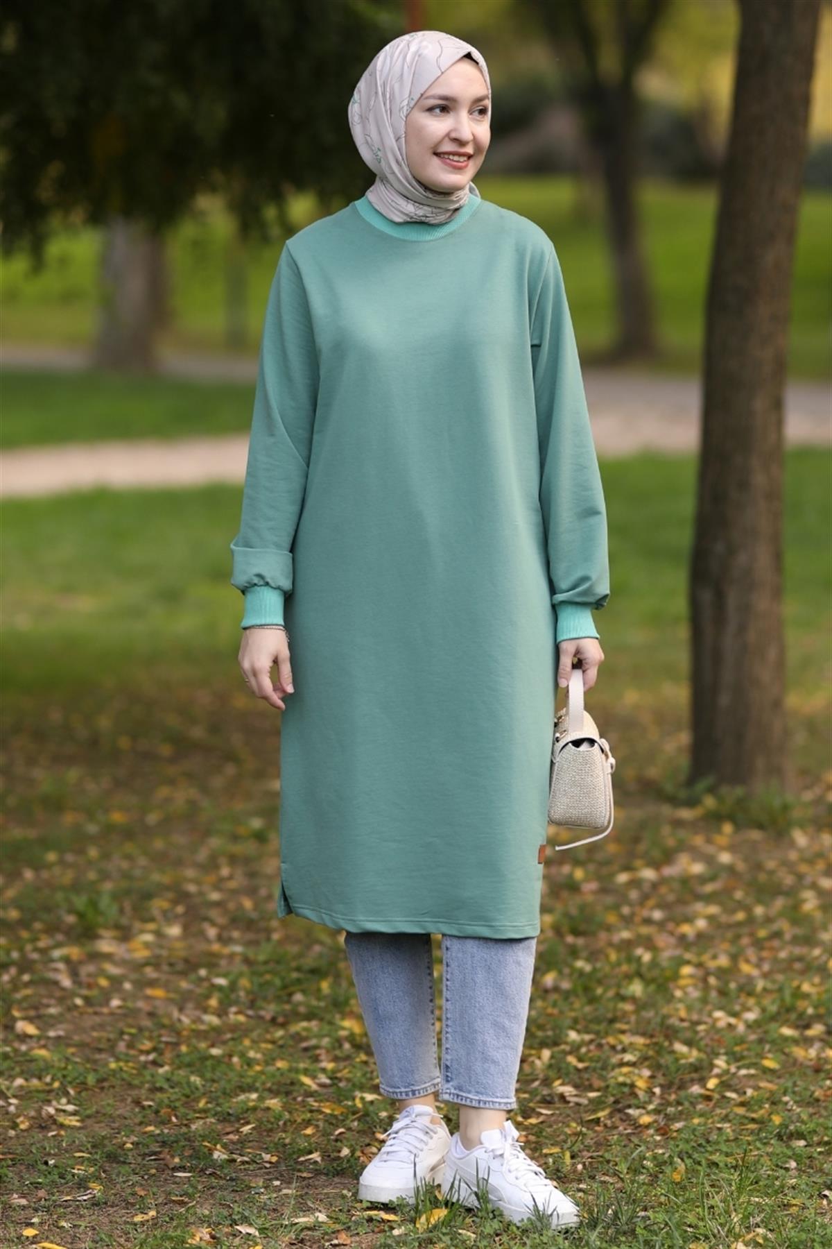 Neva 110 Cm Sweat Tunik Mint