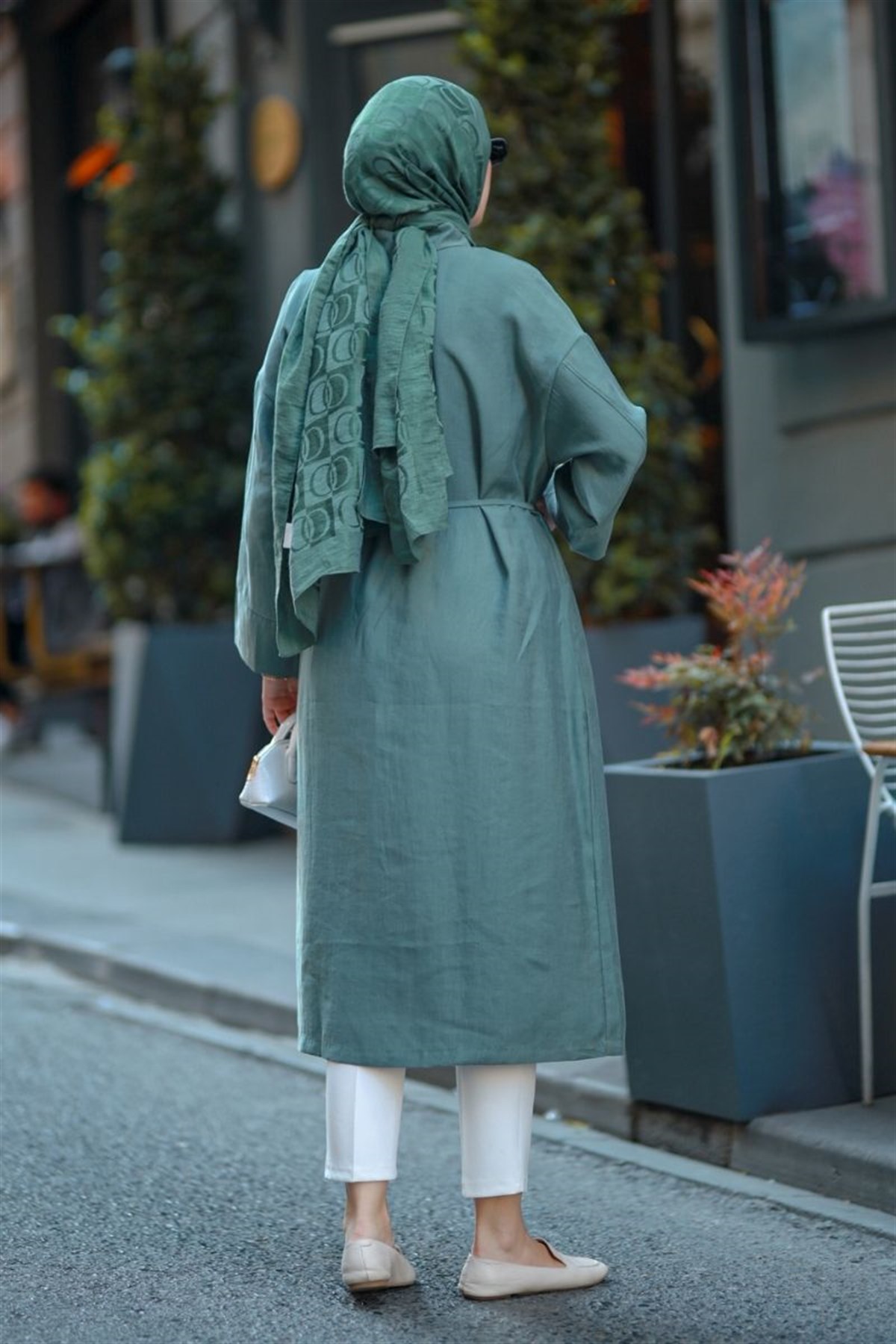 Seyyar Kemerli 120 Cm Tesla Tunik Mint 