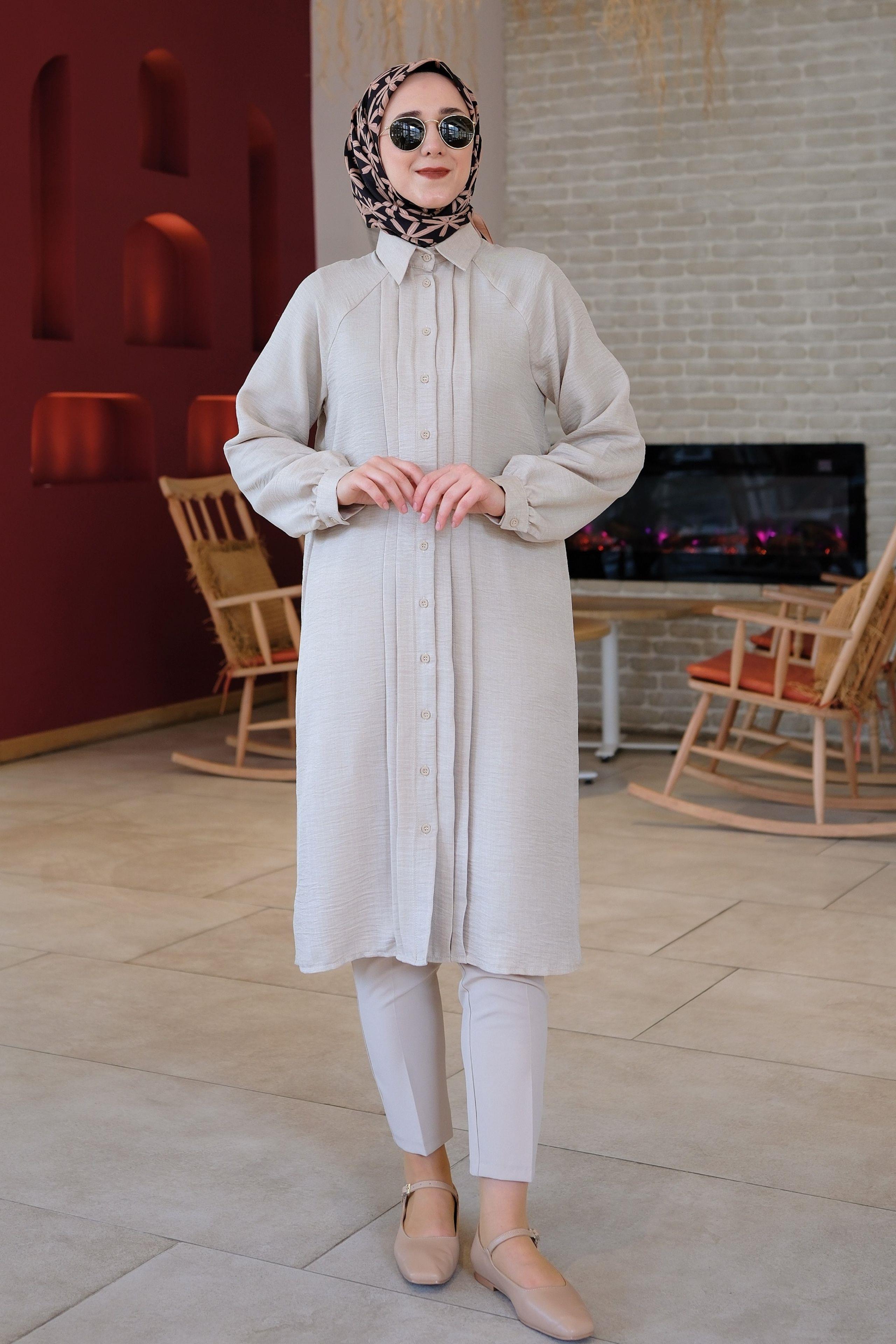 Asel Tunik Krem