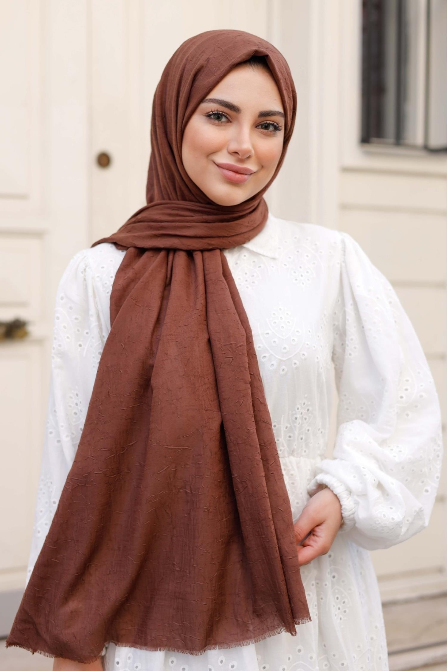 Bambu Şal Tarçın Kahve