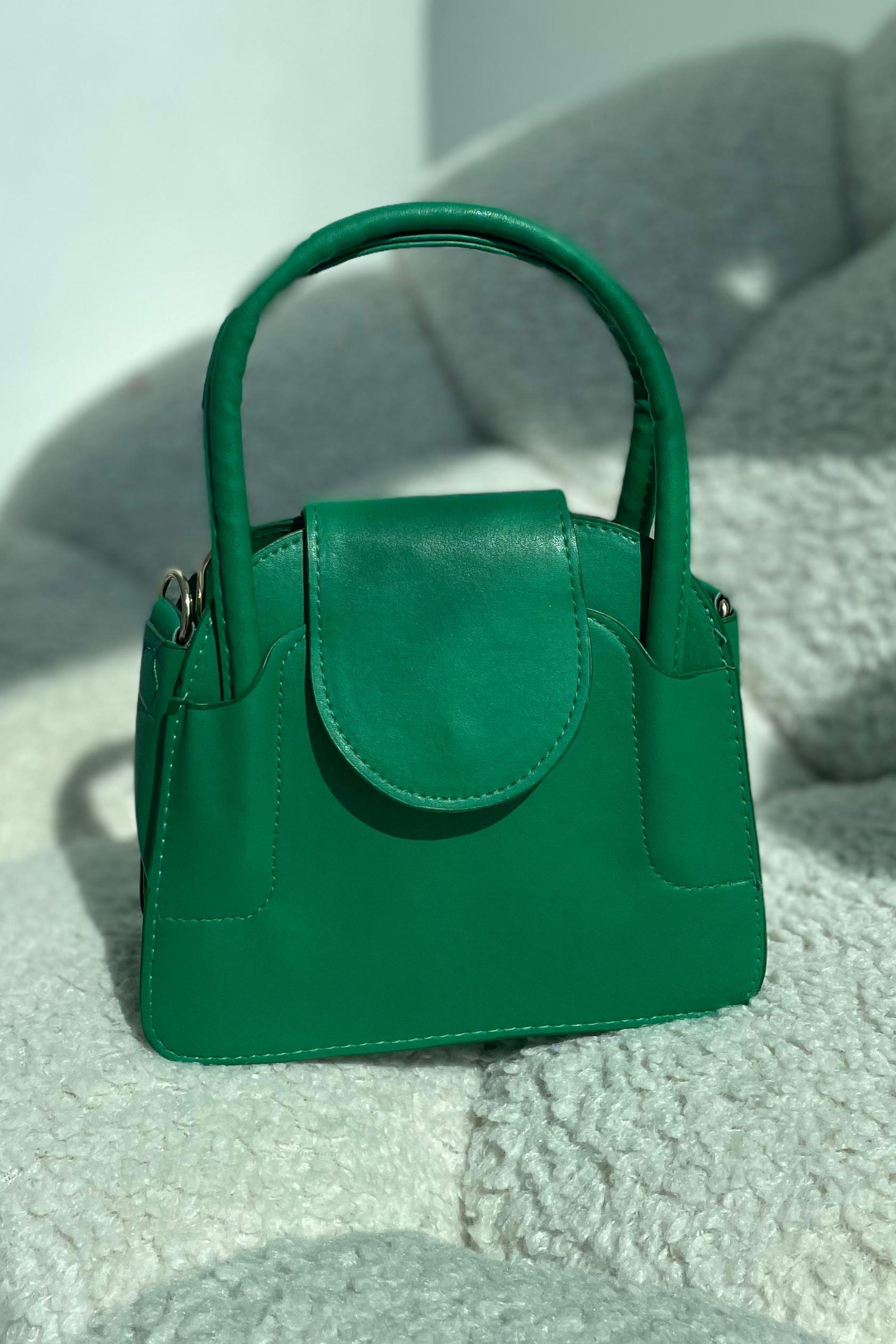 Blu Kapaklı Çanta Benetton