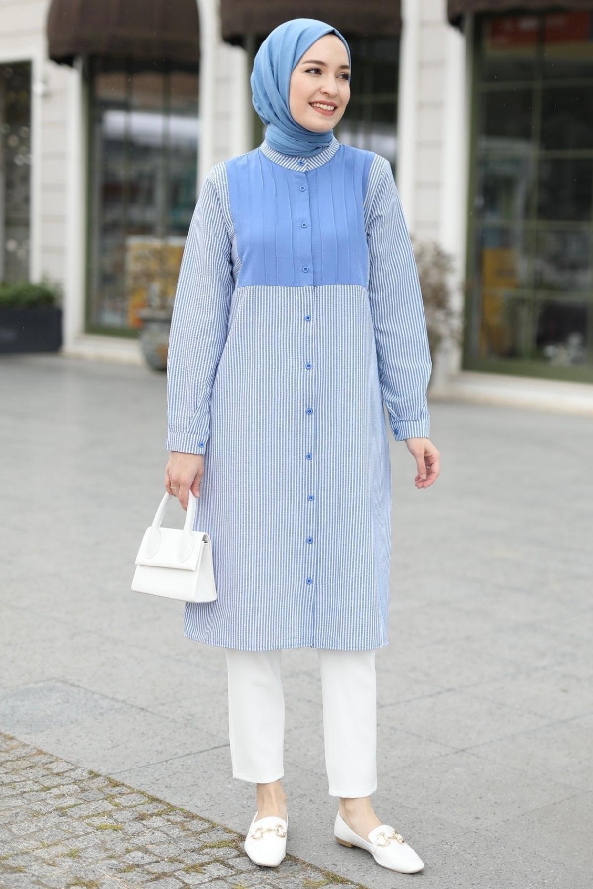 Mina Tunik Mavi