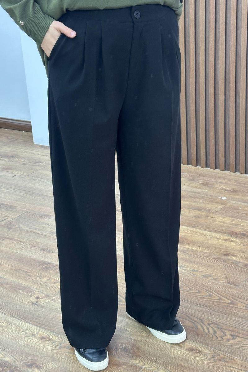 Palazzo Pantolon Siyah