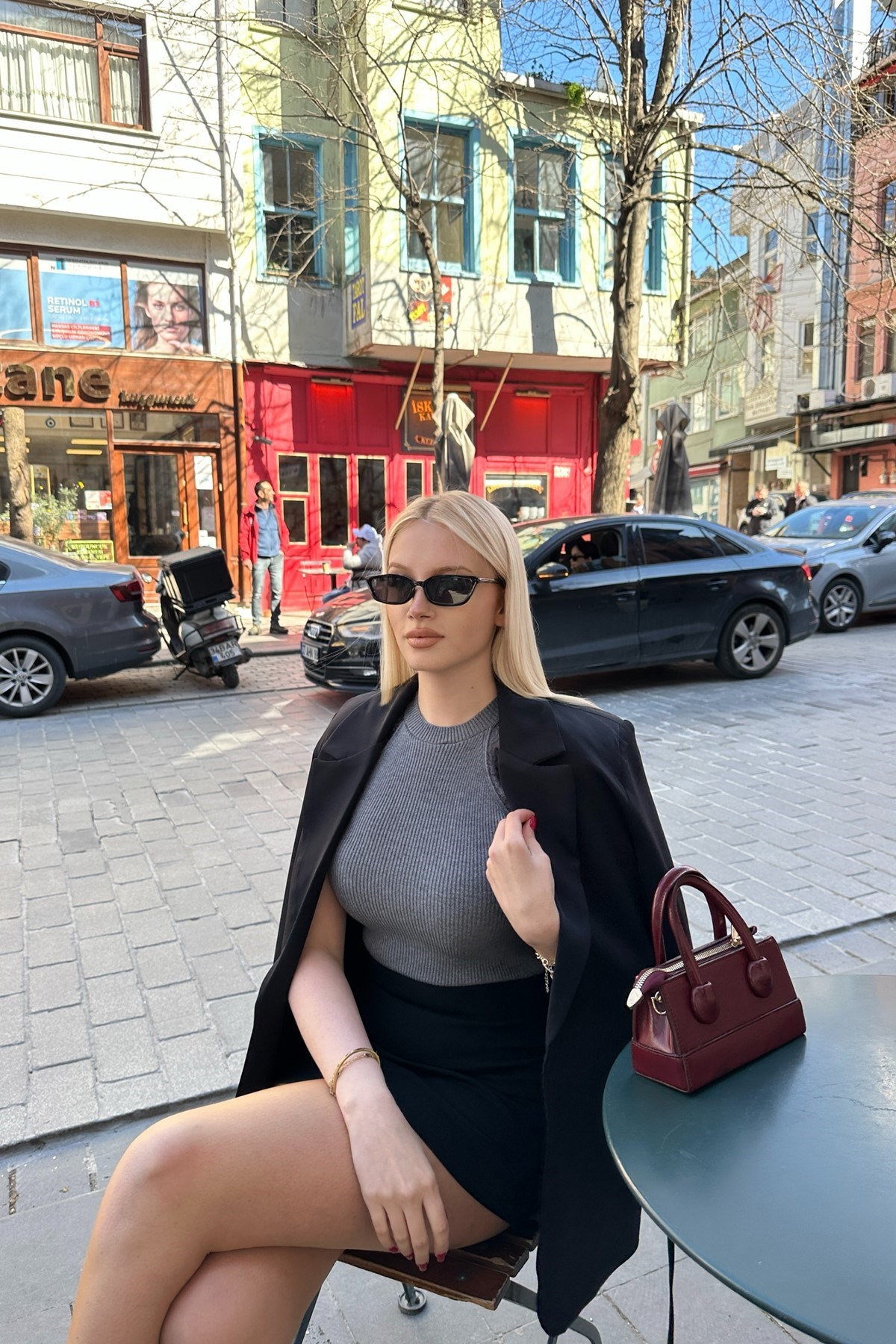 DİK YAKA DANTEL DETAY TRIKO ATLET