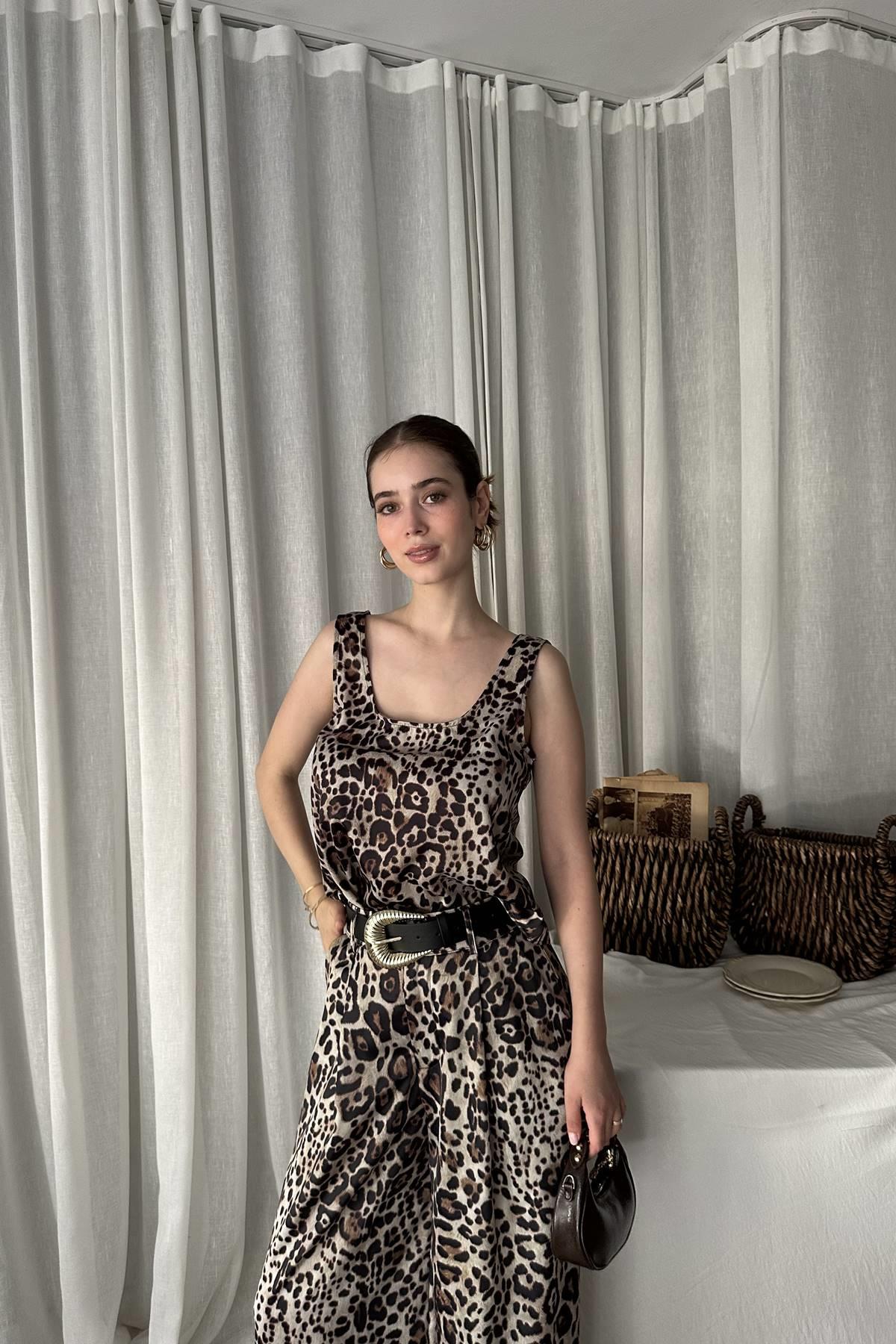 LEOPAR DESENLİ ATLET