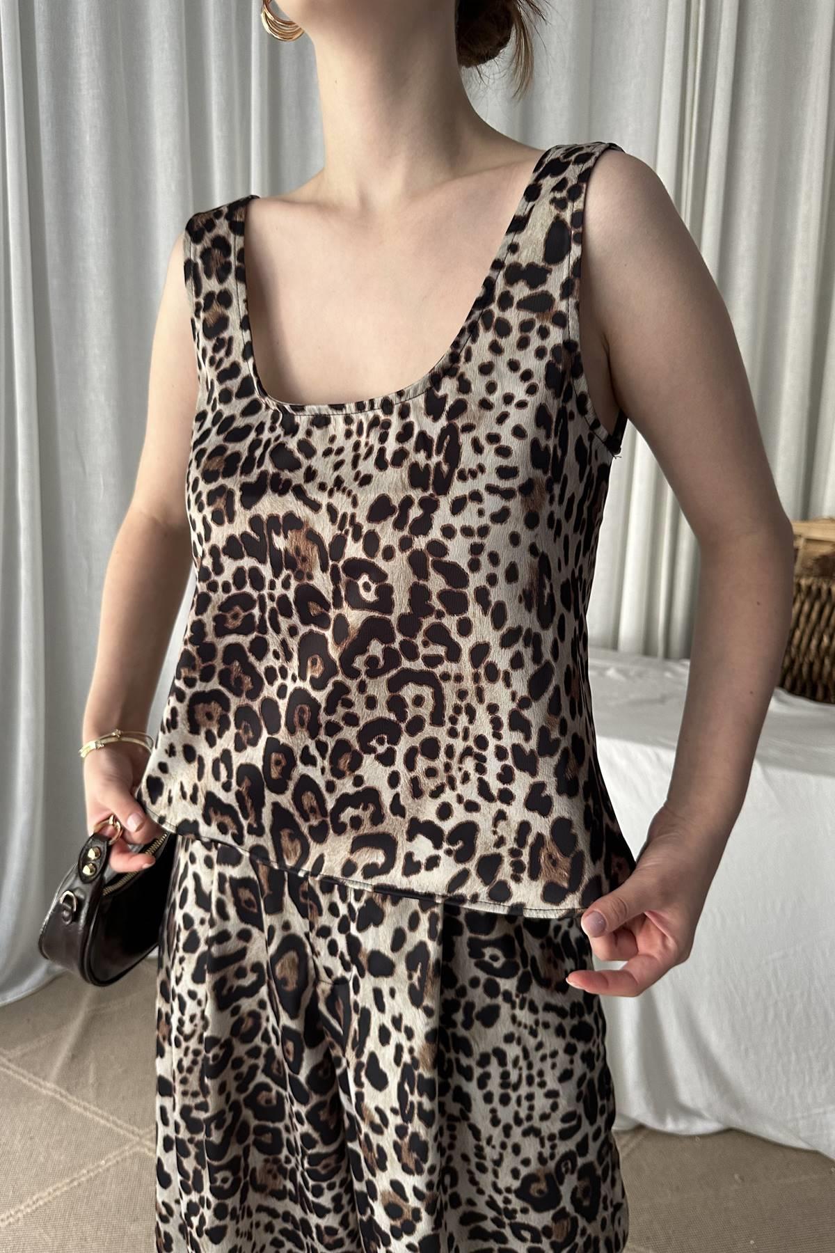 LEOPAR DESENLİ ATLET