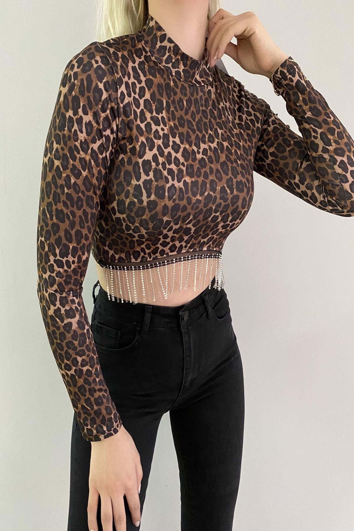 ALTI AKSESUARLI LEOPAR BADY