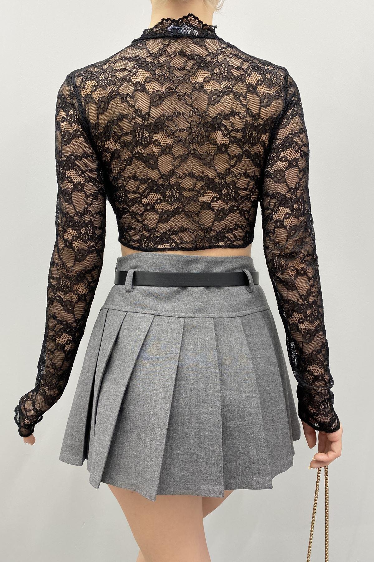 DANTEL CROP BLUZ
