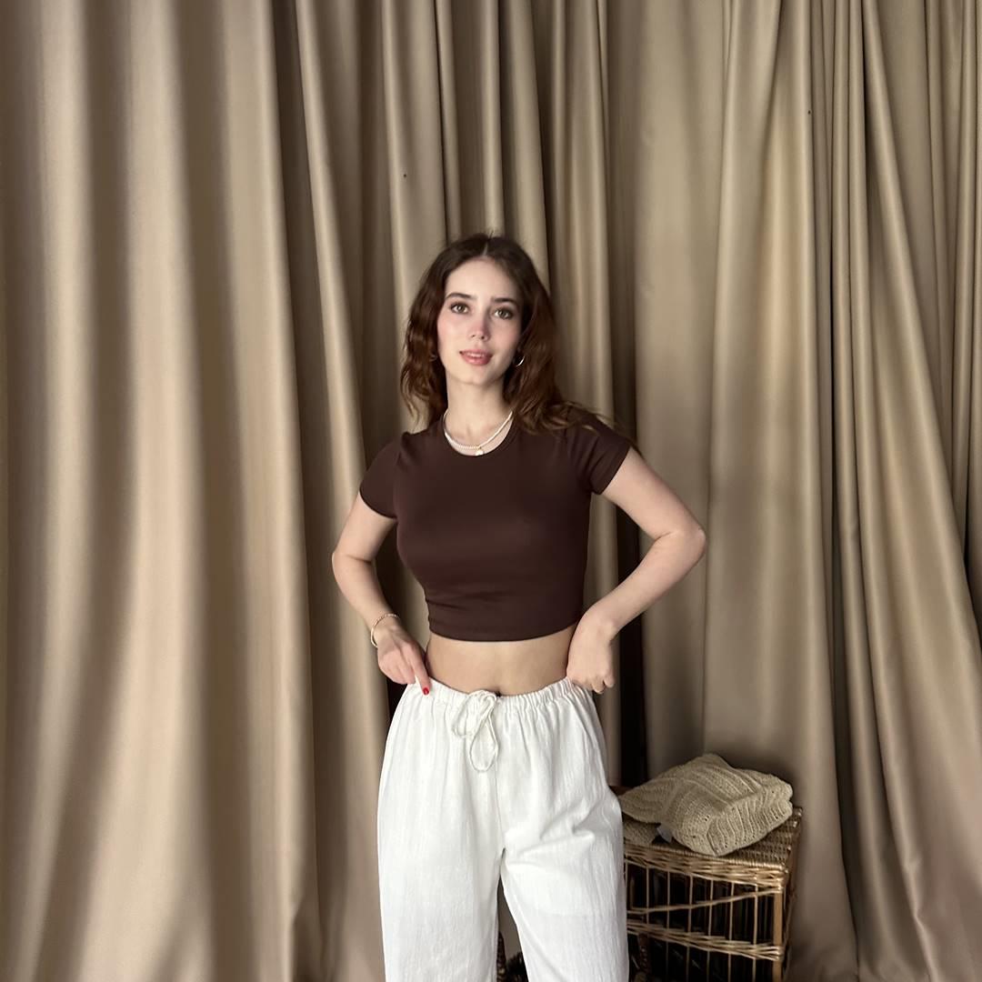 MODAL CROP TOP