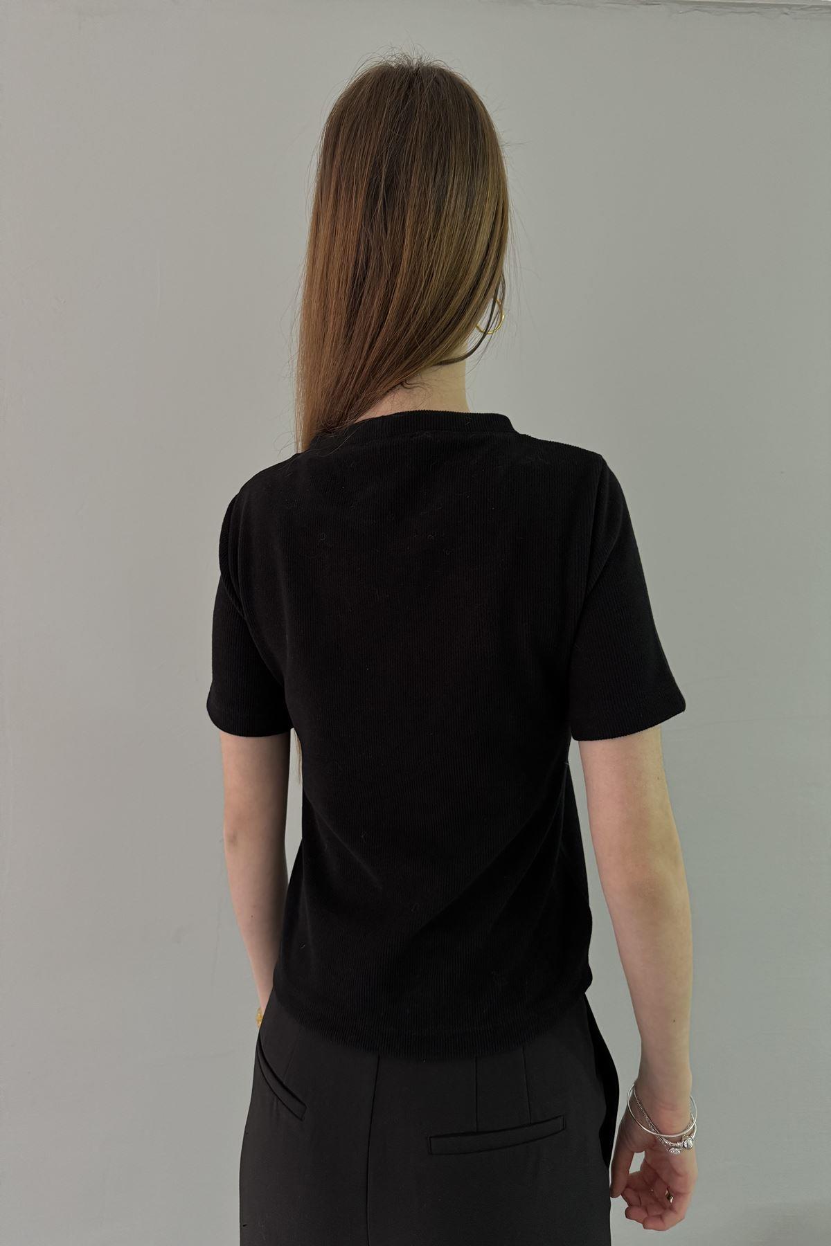 PARLAK TAŞLI TSHIRT