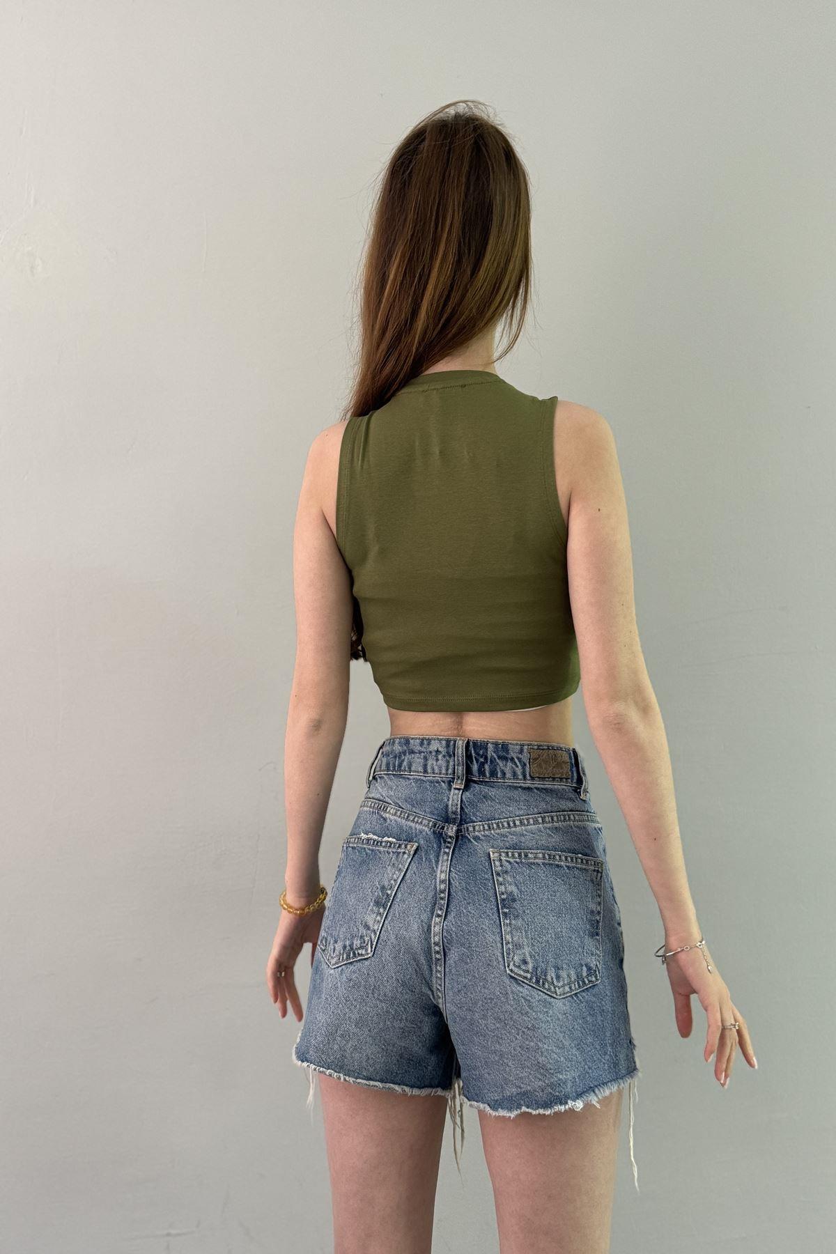 CROP TOP BLUZ