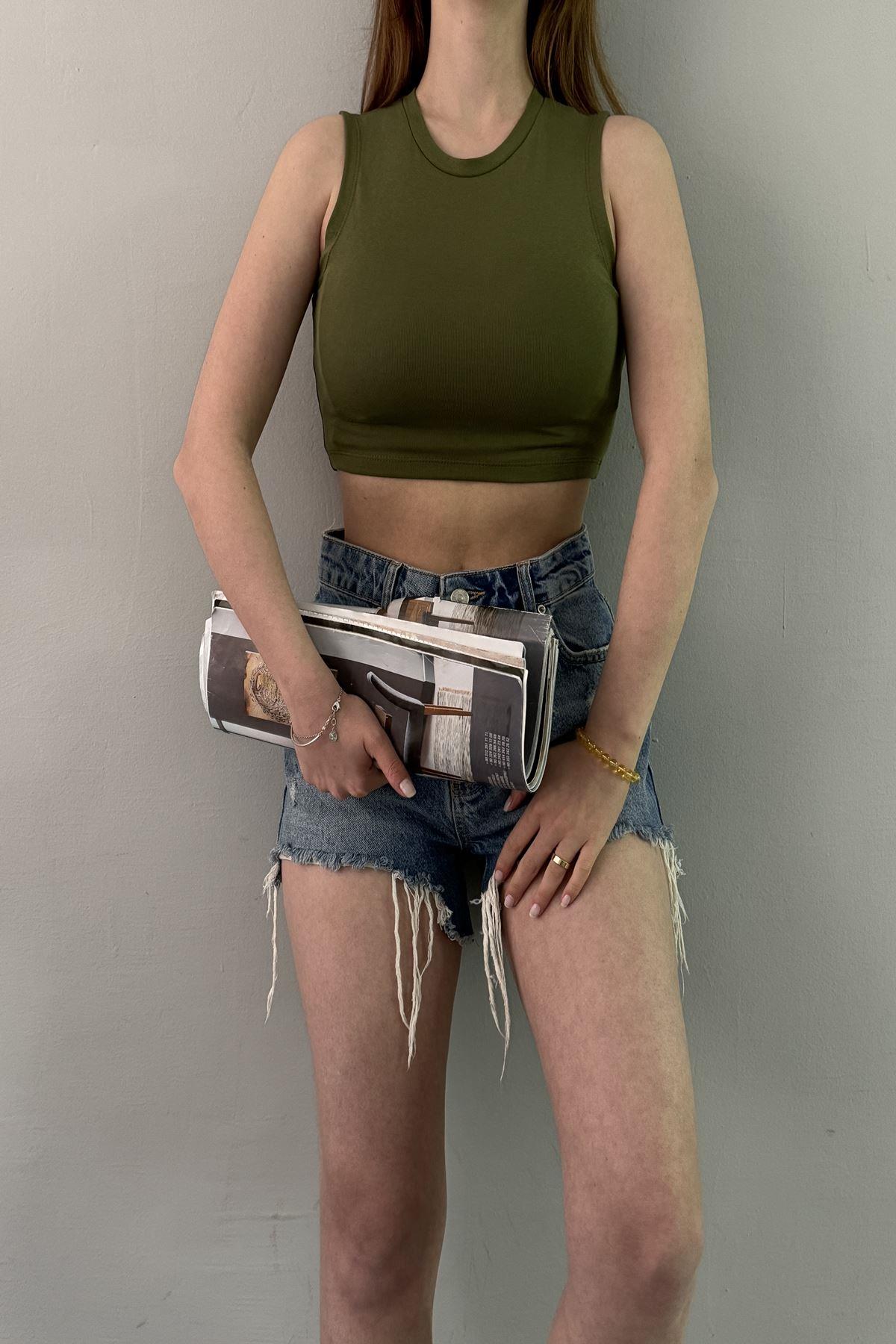 CROP TOP BLUZ