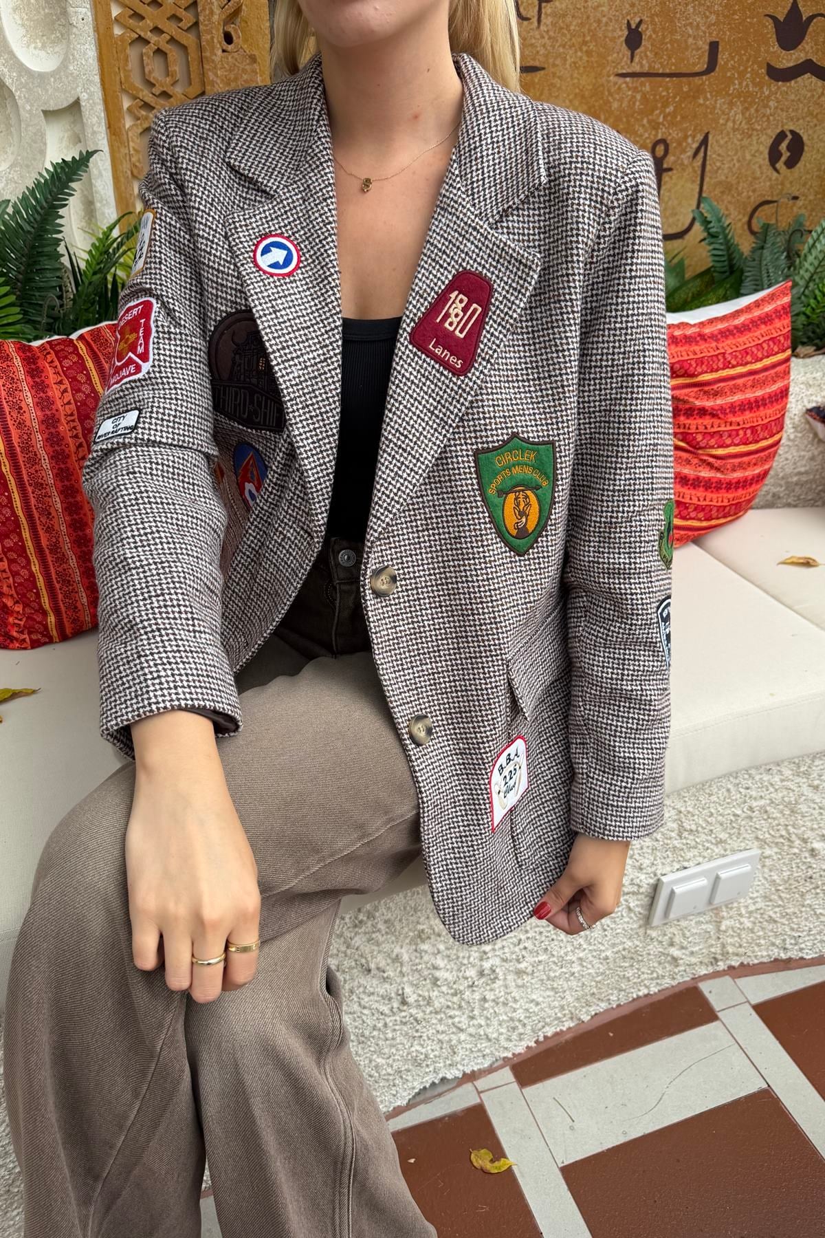 AKSESUAR DETAY BLAZER CEKET