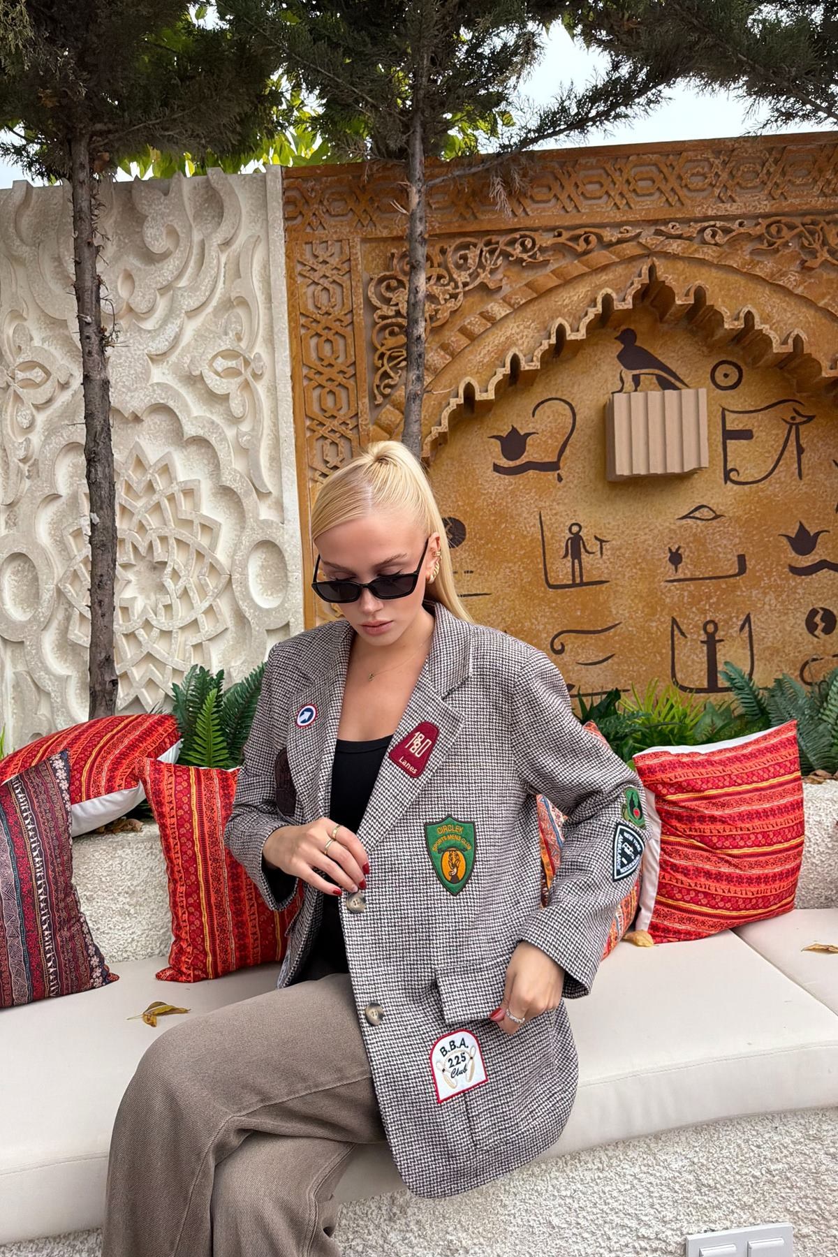 AKSESUAR DETAY BLAZER CEKET