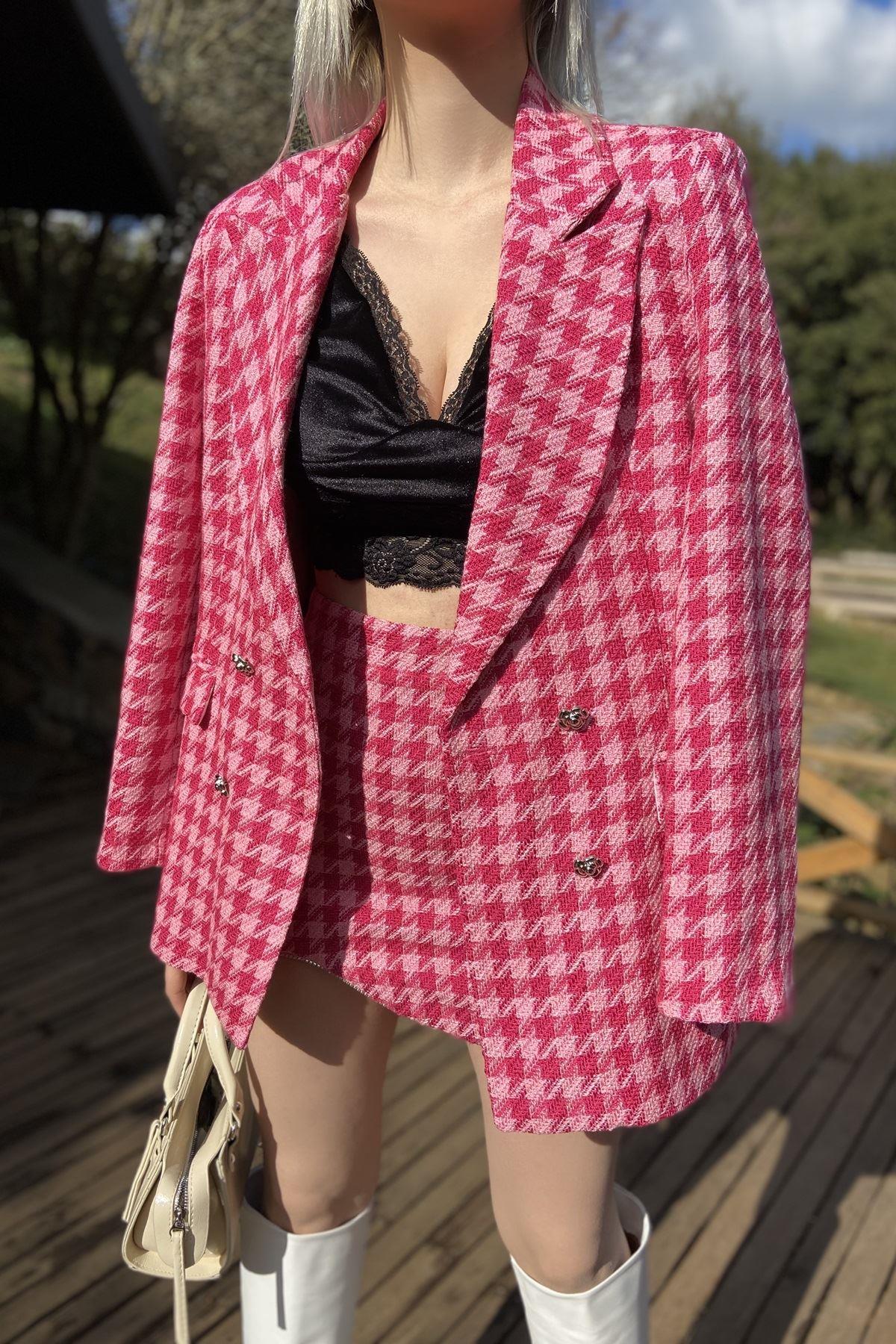DÜĞMELİ BLAZER CEKET