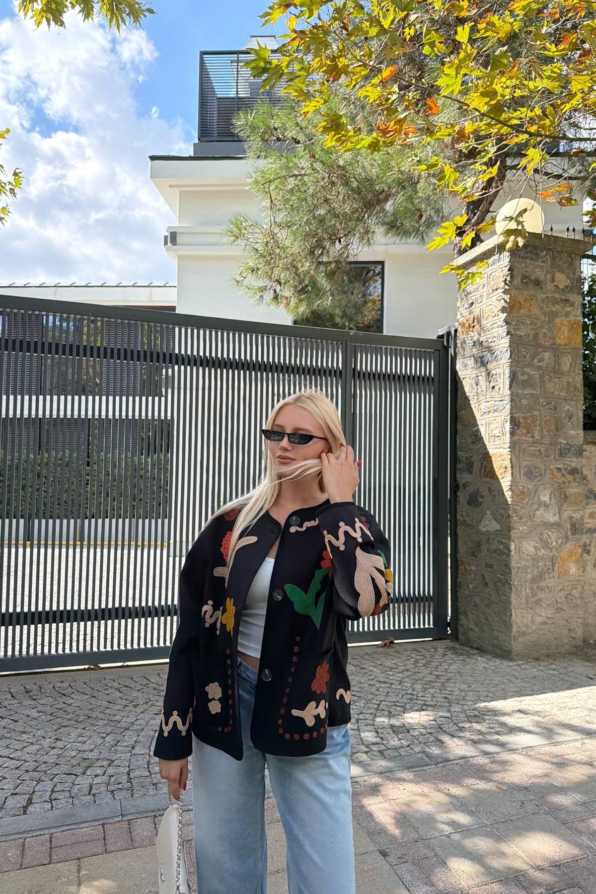 NAKIŞ DETAY CEKET