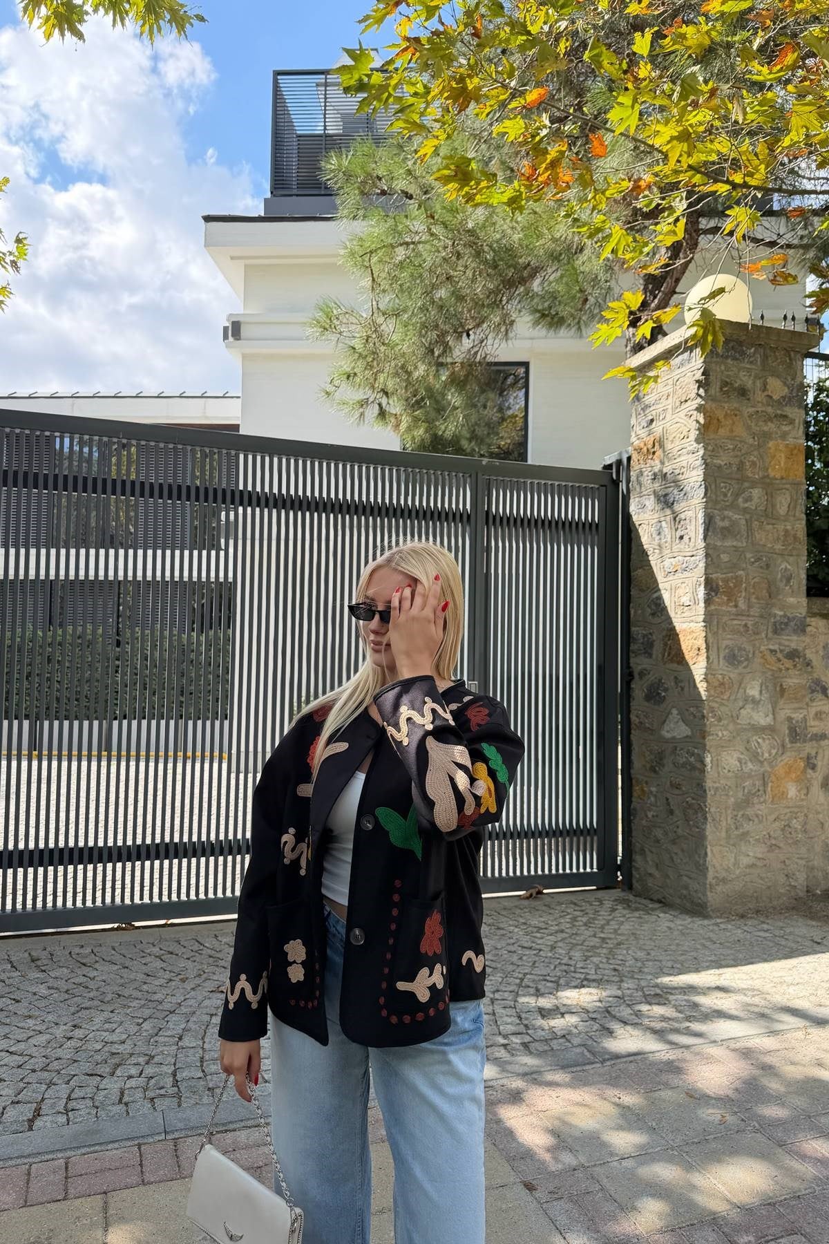 NAKIŞ DETAY CEKET