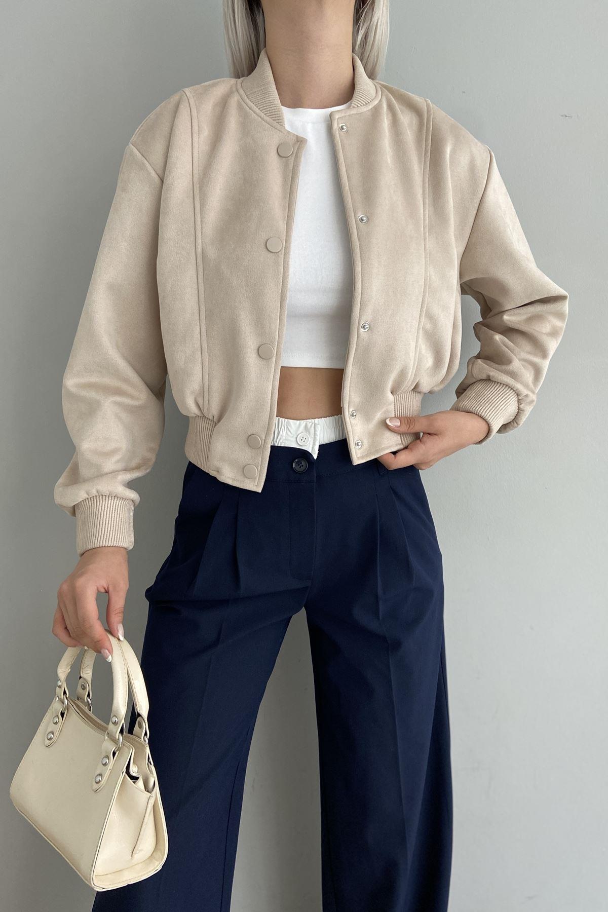NUBUK BOMBER CEKET