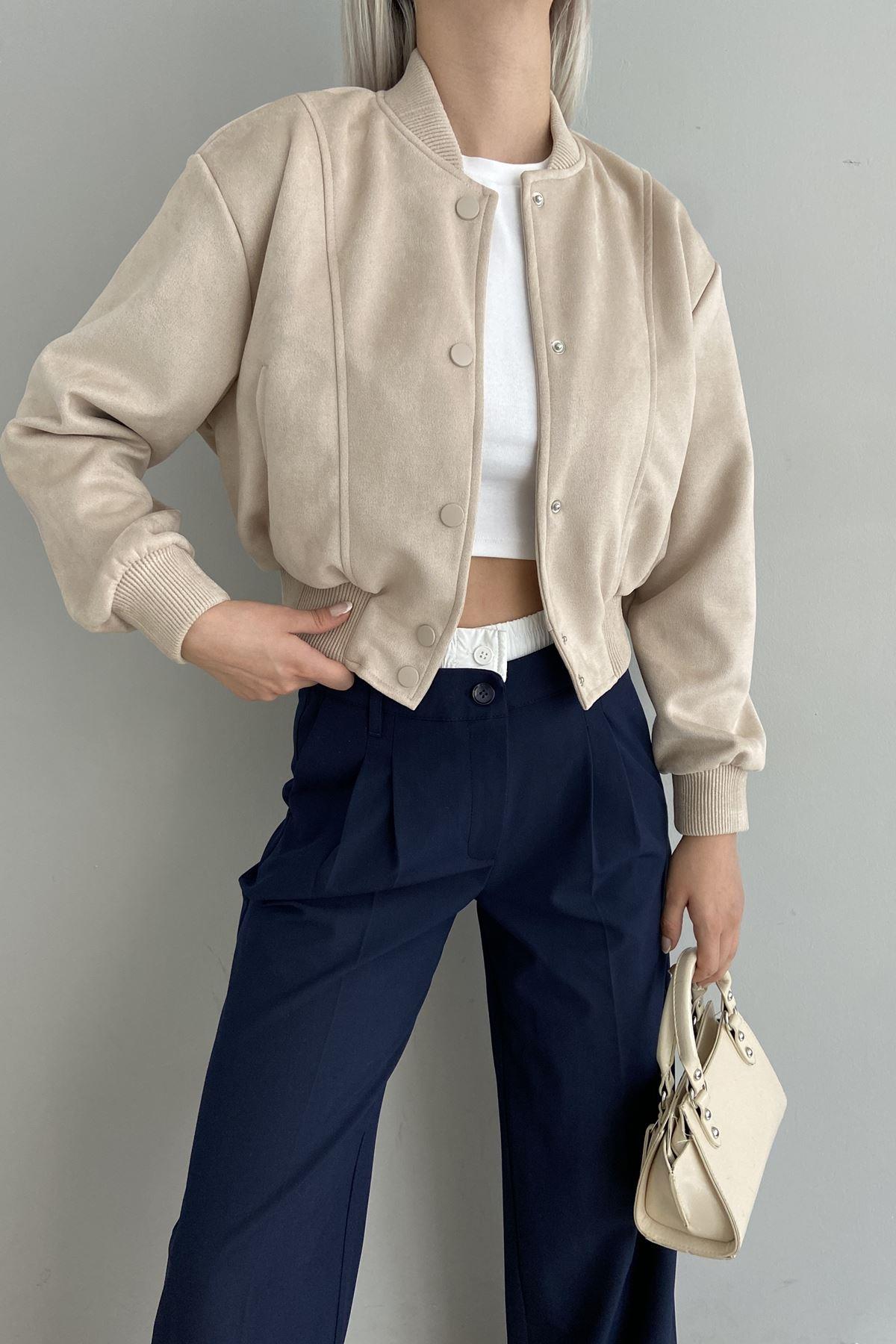 NUBUK BOMBER CEKET