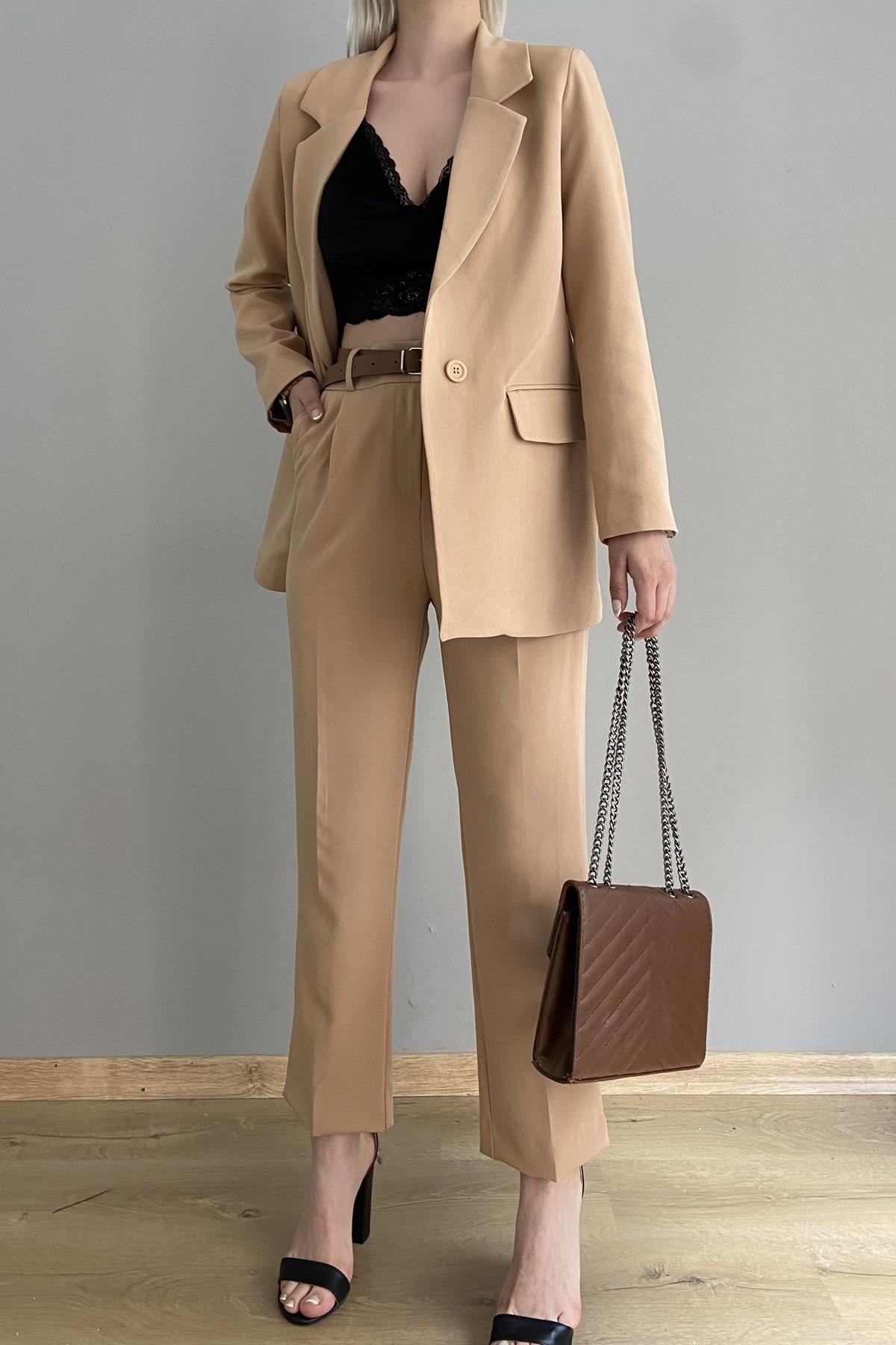 TEK DÜĞME BLAZER CEKET