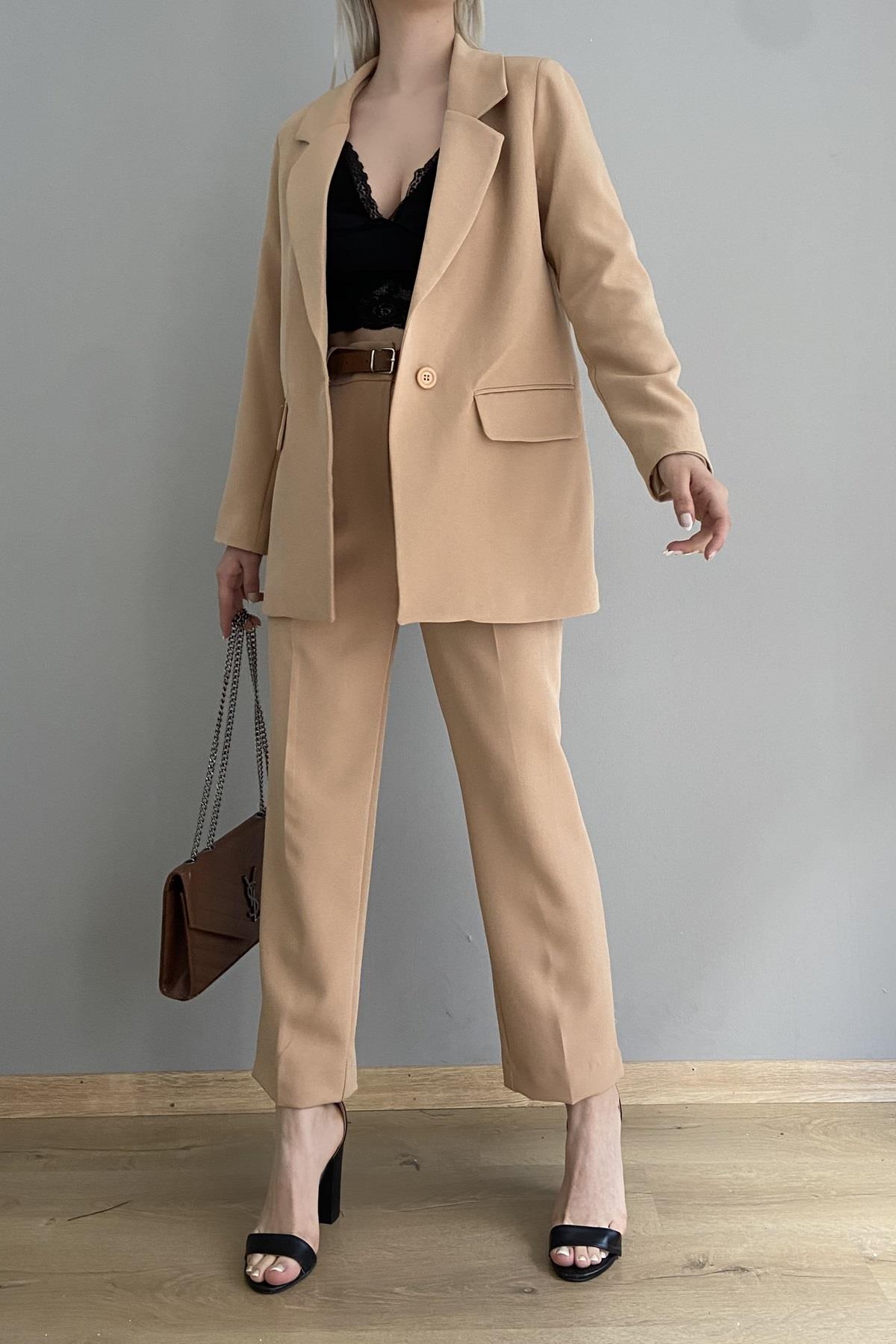 TEK DÜĞME BLAZER CEKET
