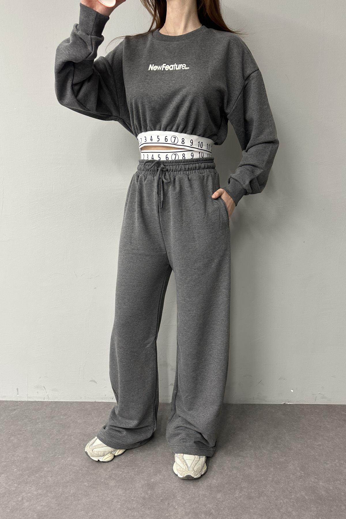 LASTİK DETAYLI PANTOLON