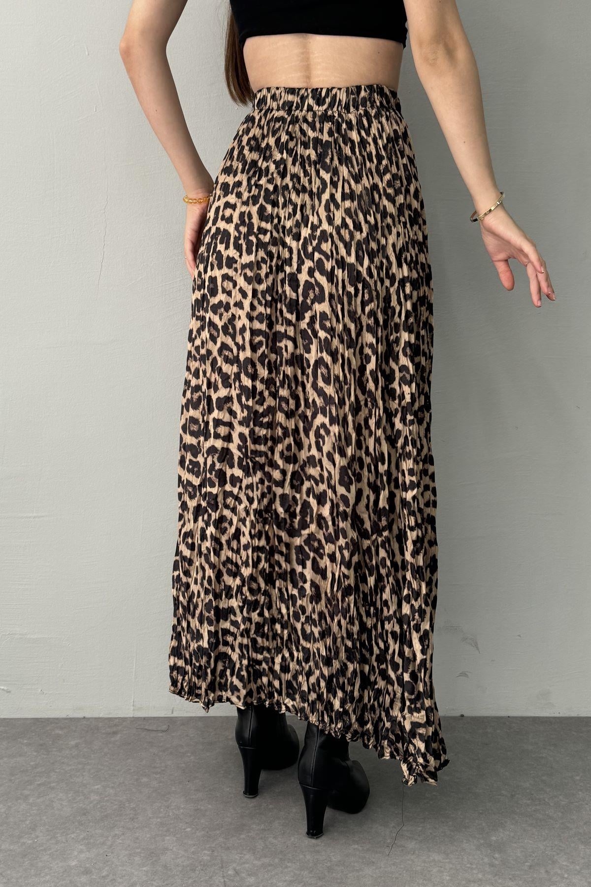 LEOPAR DESEN KRAŞ ETEK