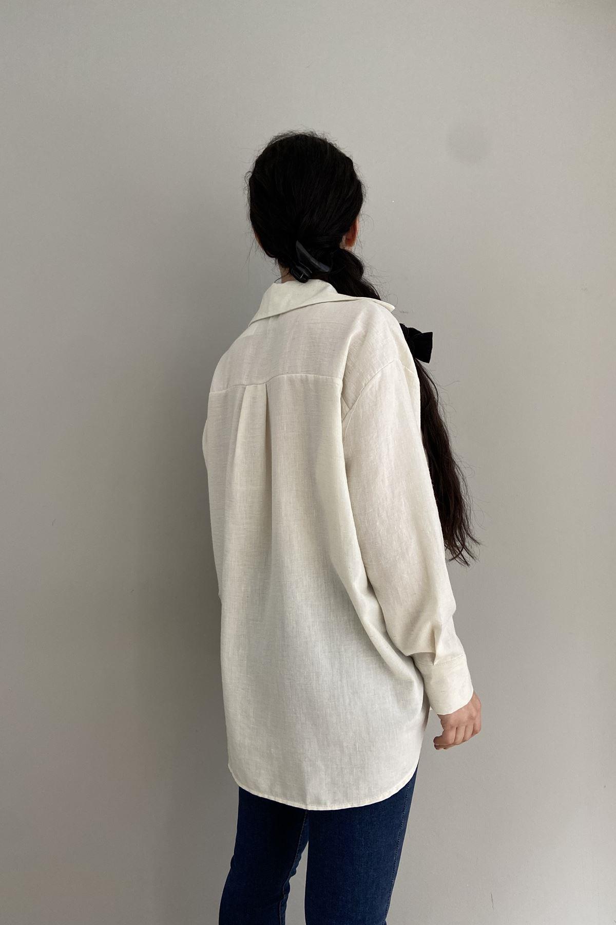 REGLAN KOL OVERSİZE GÖMLEK