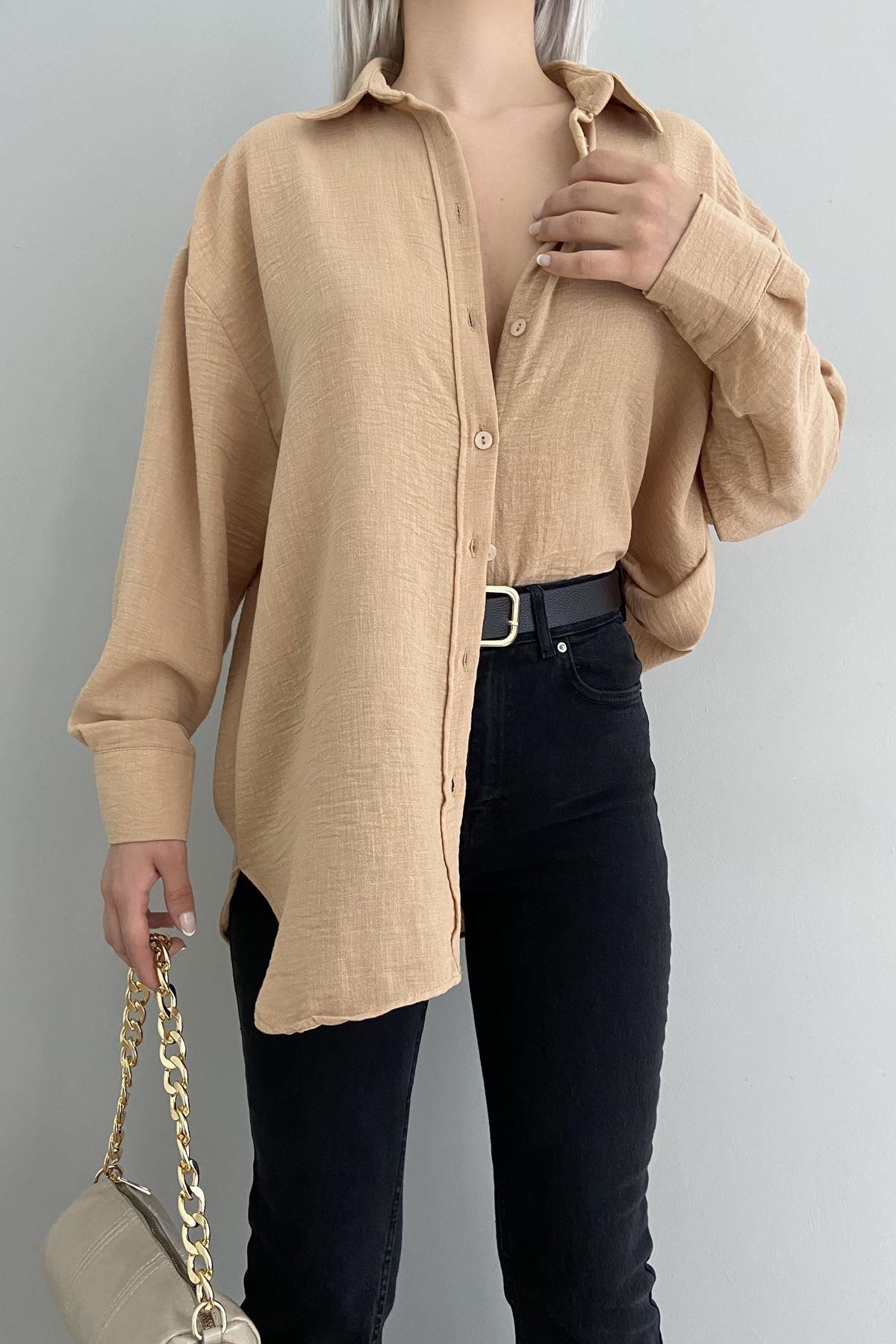REGLAN KOL OVERSİZE GÖMLEK