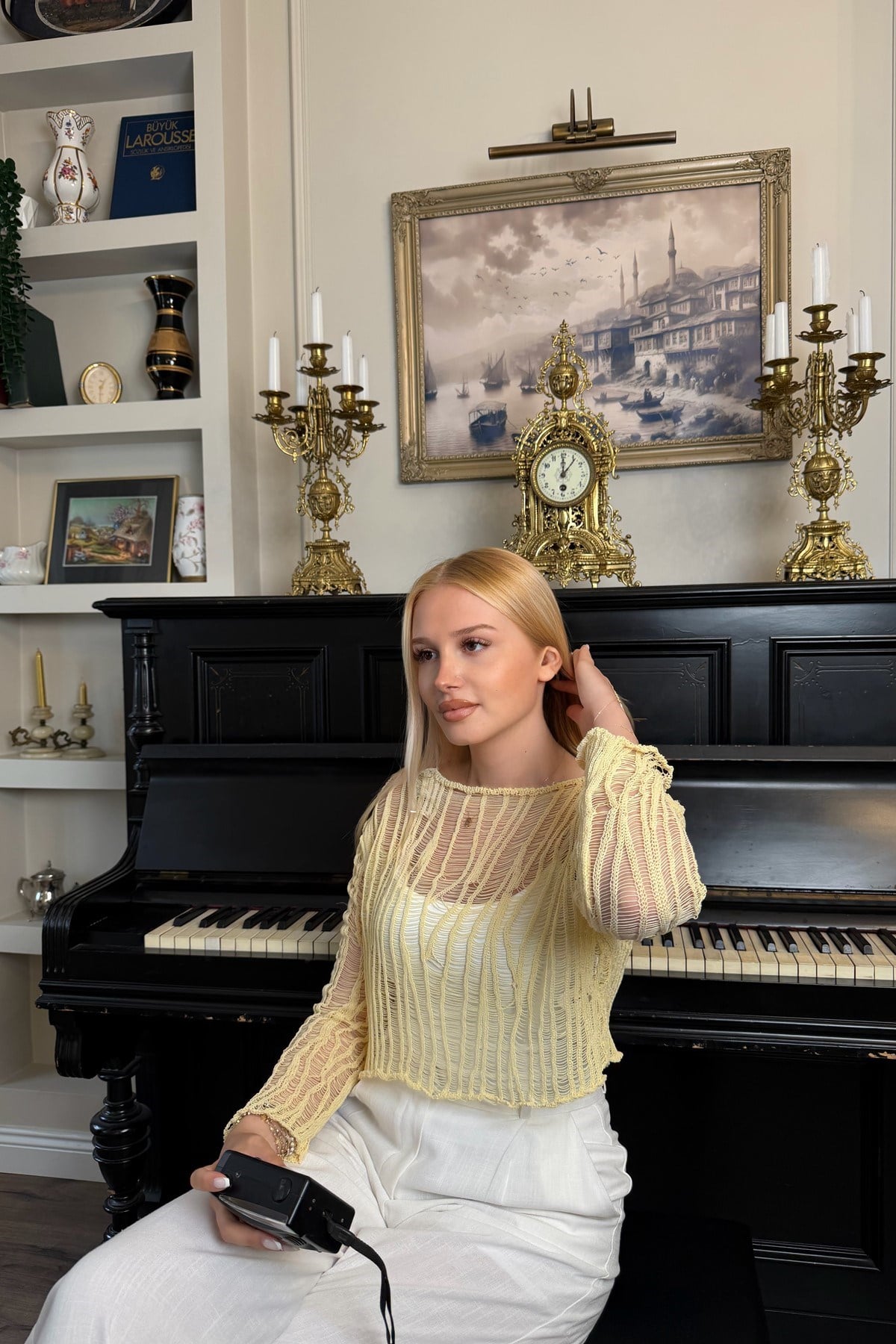 AJURLU TRIKO BLUZ