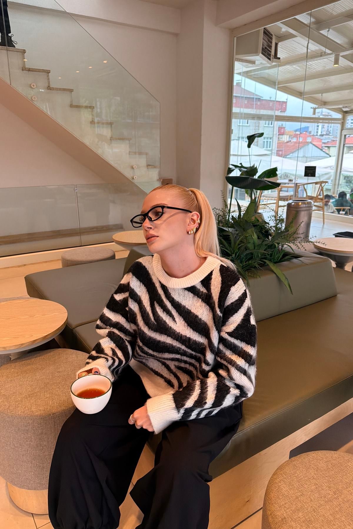 ZEBRA DESEN TRIKO